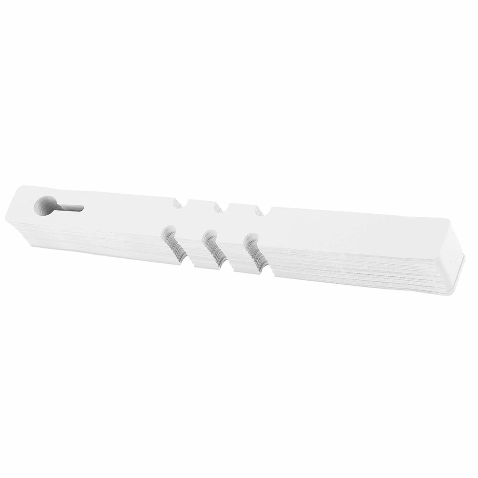 Wodoodporne Etykiety Roślin Plastikowe 100 Sztuk Biały Tagi Drzewa Owocowe Ozdoba Ogrodu
