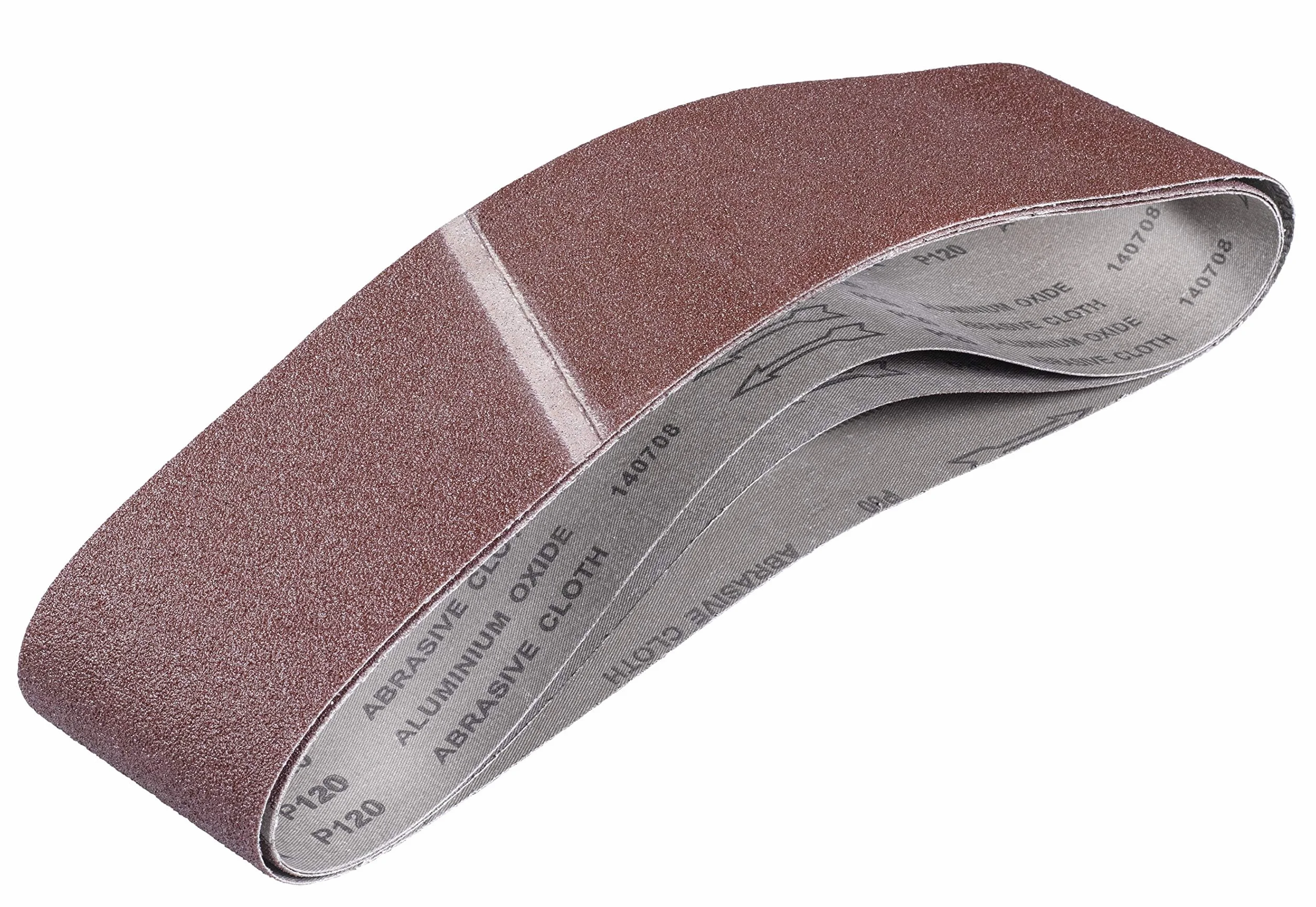 kwb by Einhell 3 taśmy szlifierskie 100 x 915 mm akcesoria do szlifierek taśmowych (drewno i metal, cicha praca taśmowa, nadaje się do standardowych stacjonarnych szlifierek taśmowych)
