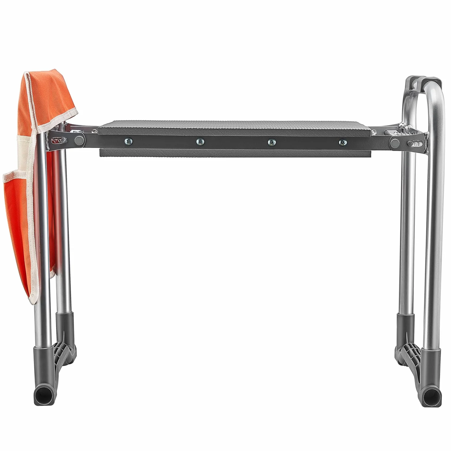 VEVOR Stołek do kolan ogrodowy, duża poduszka EVA 250 mm, składana, obciążenie 150 kg, wygodne uniwersalne siedzisko z torbą na narzędzia do ogrodnictwa, dziadków, osób starszych