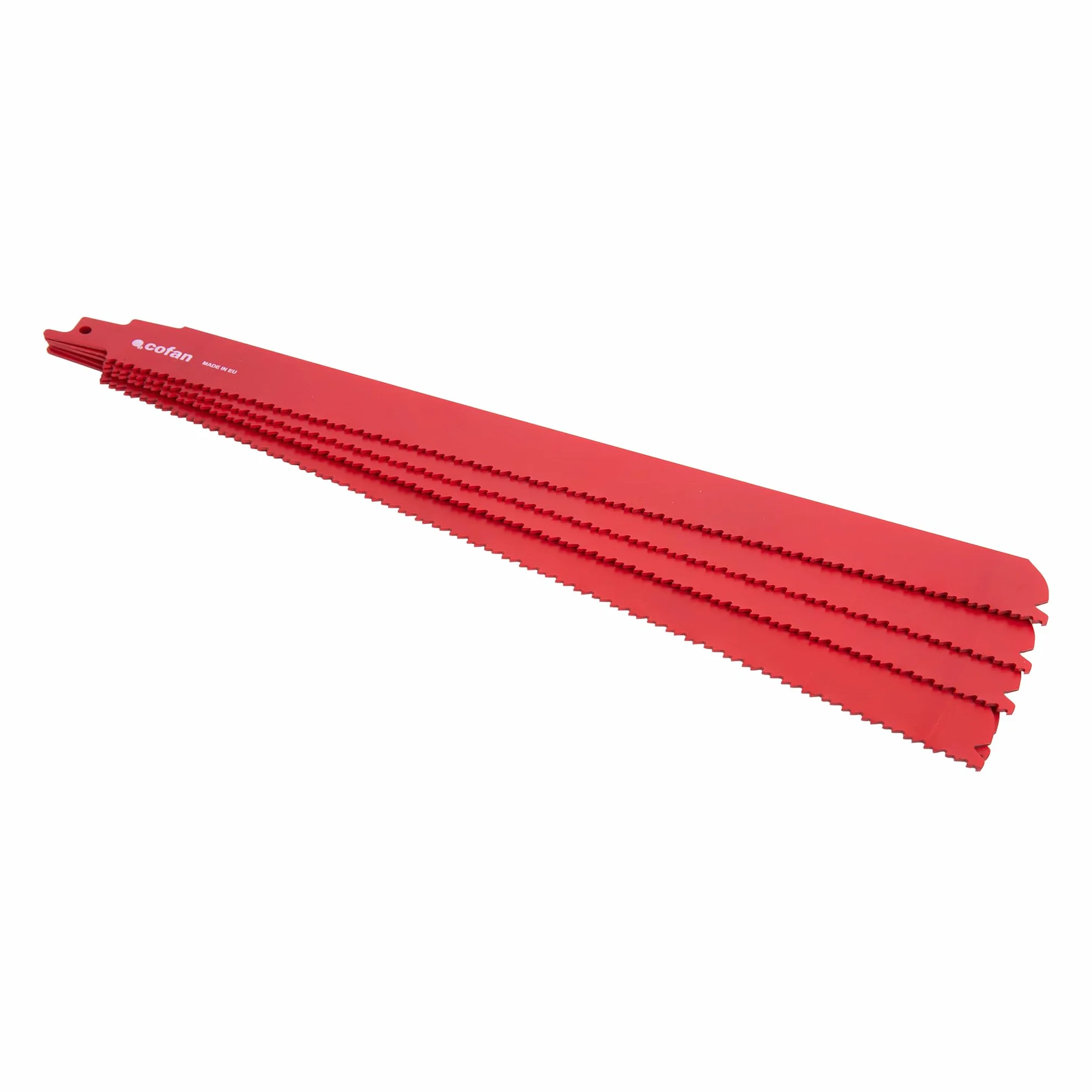 Cofan Brzeszczoty do pił szablastych do rozbiórki 5 sztuk 280 x 8-10 mm, uniwersalne brzeszczoty do wymagających cięć z wielu materiałów, ostre zęby