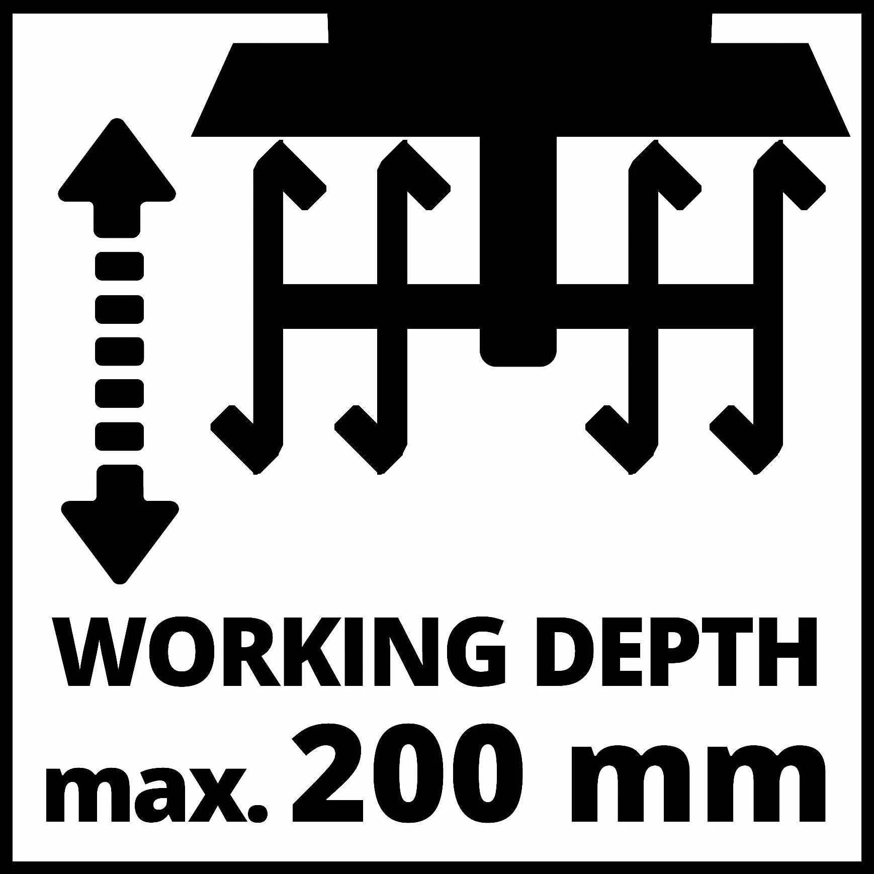 Einhell Glebogryzarka akumulatorowa GE-CR 18/20 Li E-Solo Power X-Change 18 V Li-Ion