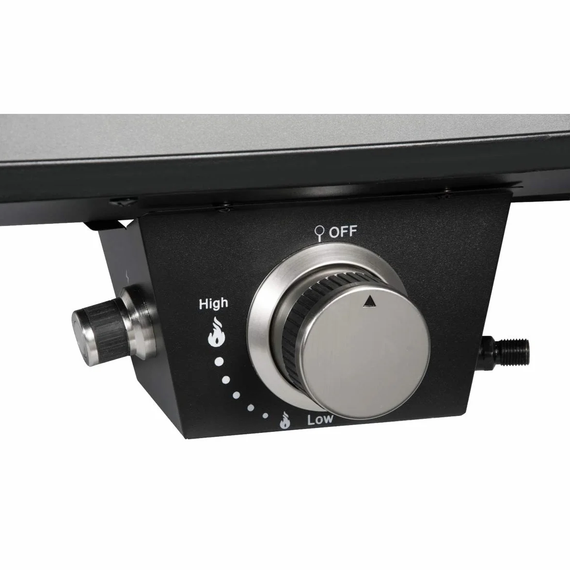Millarco grill gazowy do pizzy XXL 17" 8 kW 400° 42,50 x 42,50 cm czarny