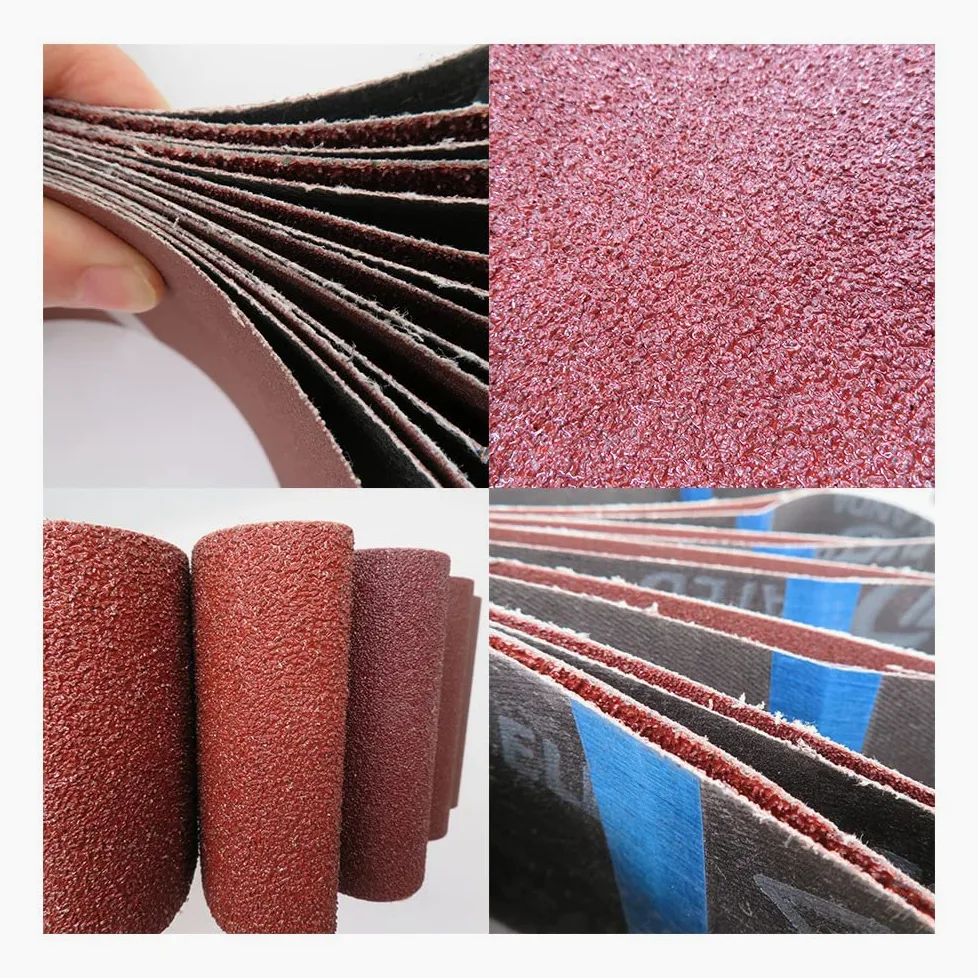 Narzędzie do szlifowania, papier ścierny, rolka papieru ściernego, 20 szt. pasów ściernych 914 x 102 mm, drobnoziarniste, akcesoria szlifierek(P60)