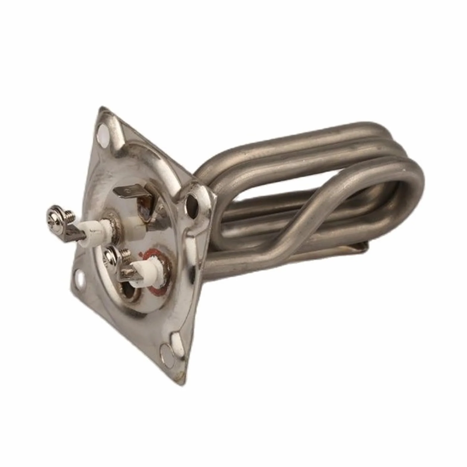 Element Grzejny, 3000 W 220 V Stal Nierdzewna Kwadratowa Pokrywa 4 Grzałki Cewki - Element Grzejny Z Wodoodpornym Pierścieniem Do Generatora Pary(3000W 220V)