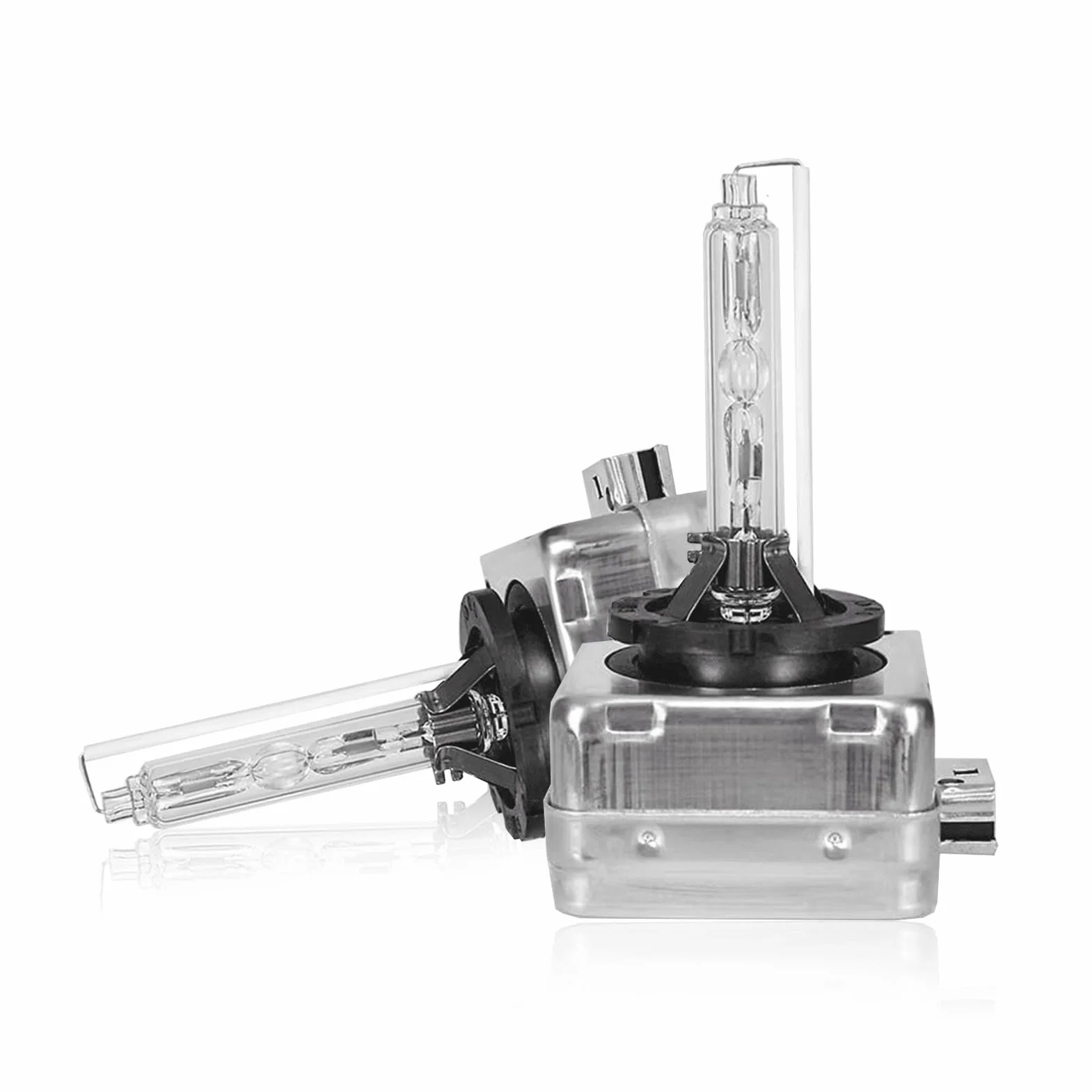 D1S Xenon Brenner 6500K–Weiß Extra Hell, 12V 60W, zugelassen, OEM-Ersatz, CANBUS-fehlerfrei, Abblend-/Fernlicht – 2 Stück