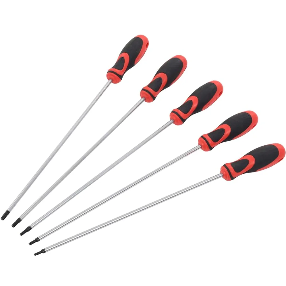 Dom i ogród - 5-częściowy zestaw wkrętaków Torx 300 mm do wyboru
