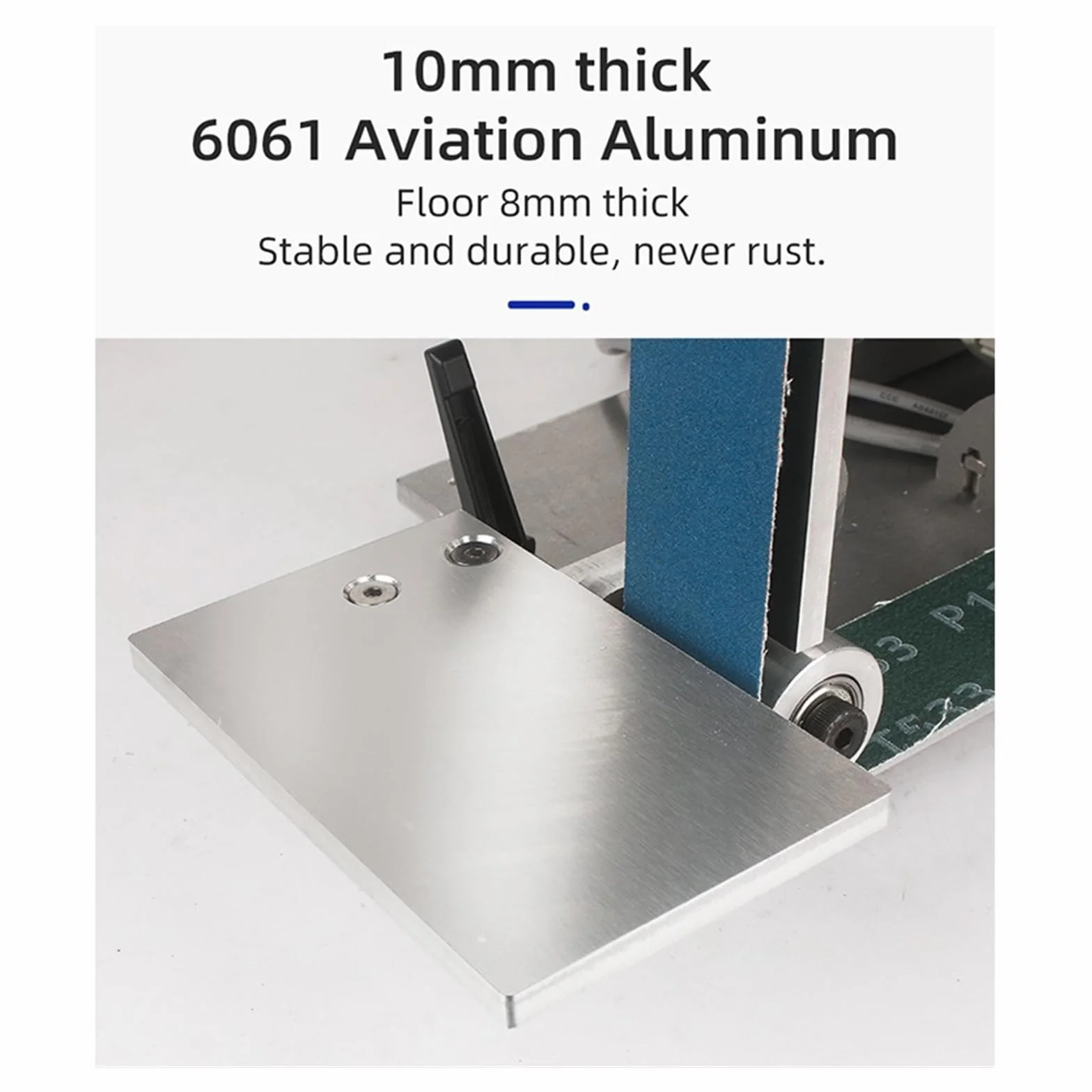 Polerka, szlifierka oscylacyjna, 1500W Mini elektryczna szlifierka taśmowa 915x50mm strona główna DIY temperówka DIY szlifierka polerska frez do drewna ostrzałka do krawędzi do szlifowania, polerowani