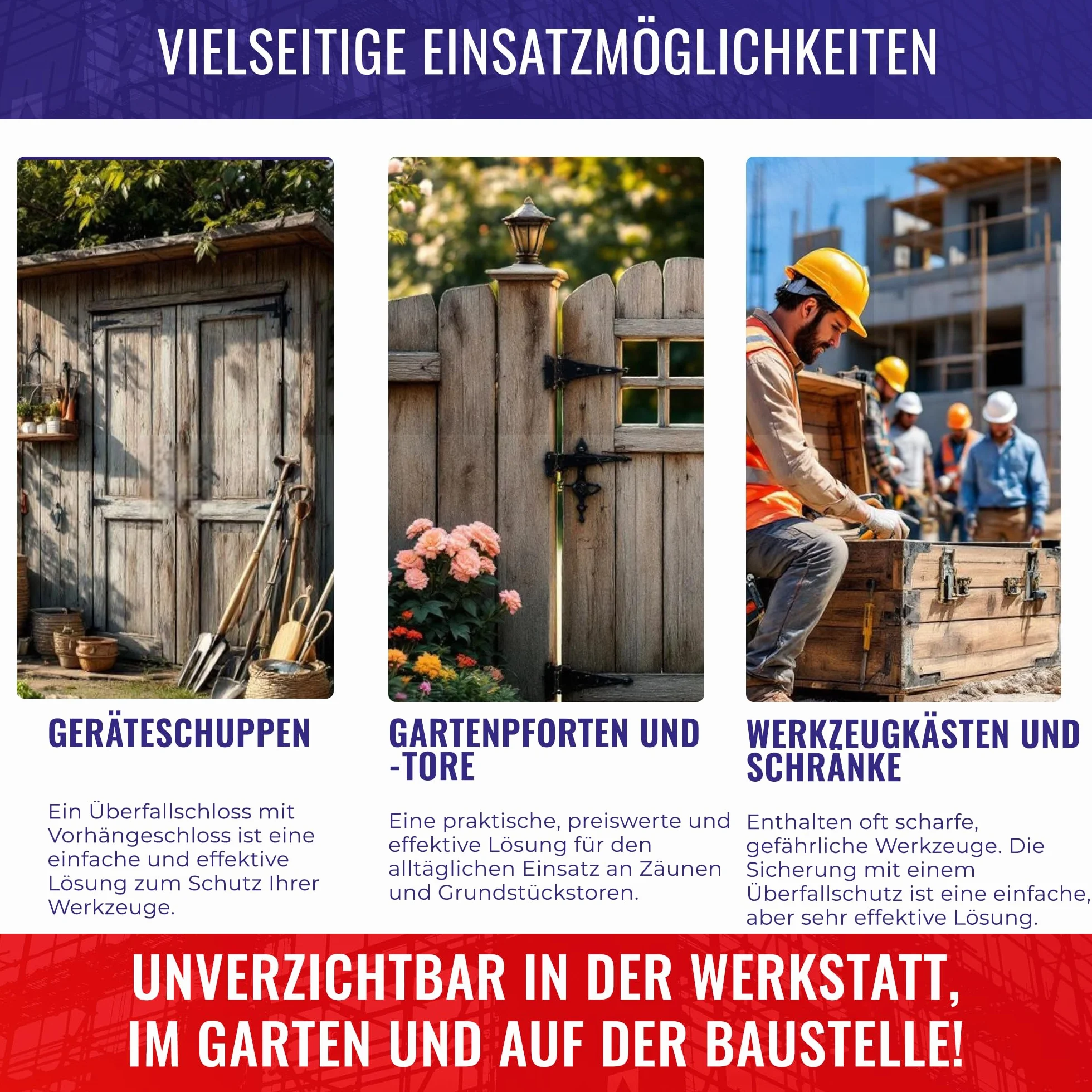 Chle-Mar – Wrzeciądz (150 mm/ocynkowany) | Skobel zamykany do furtki i bramy | Zamek ryglowy zabezpieczający z możliwością blokady
