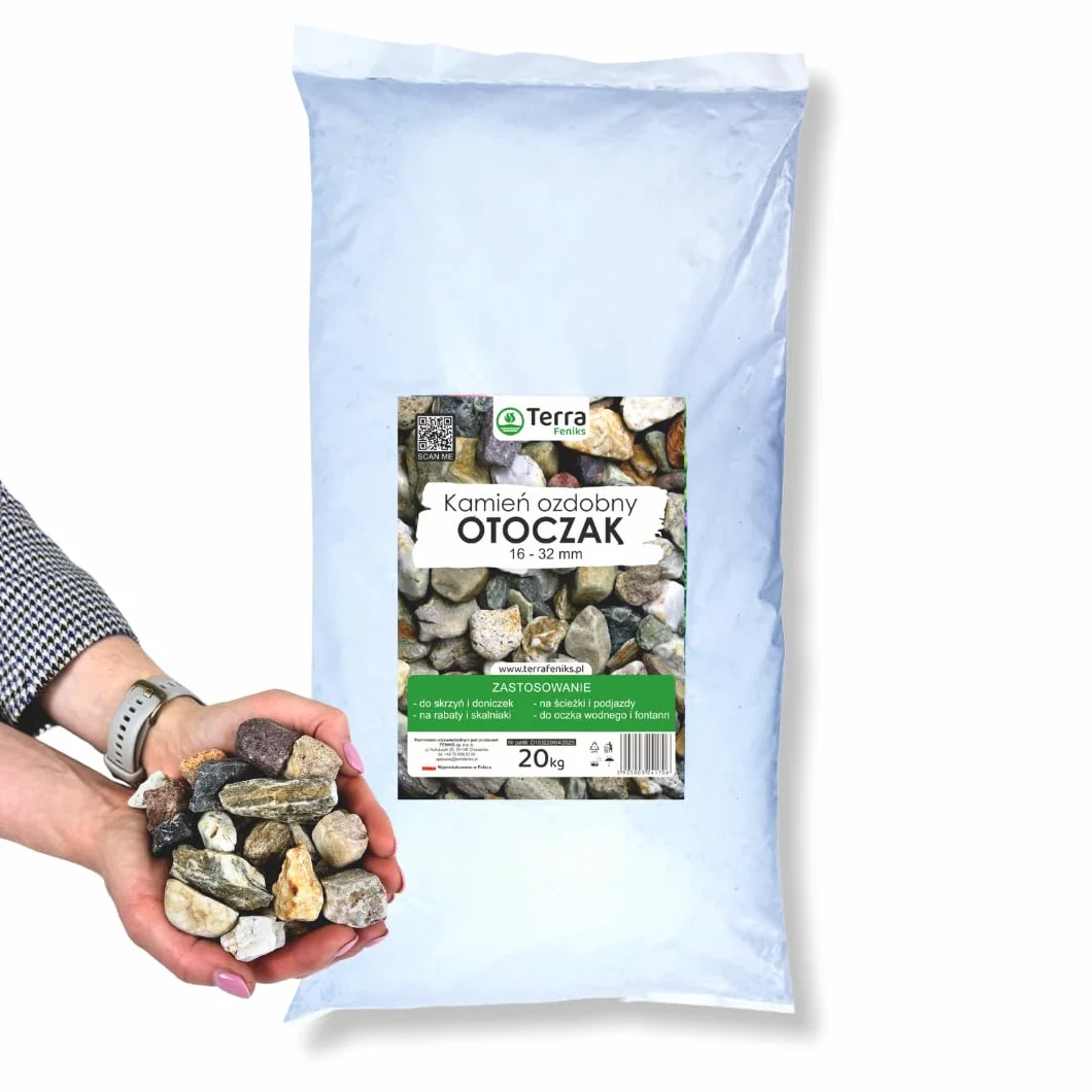 Kamień naturalny do ogrodu Otoczak 16-32 mm 20 kg Żwir płukany