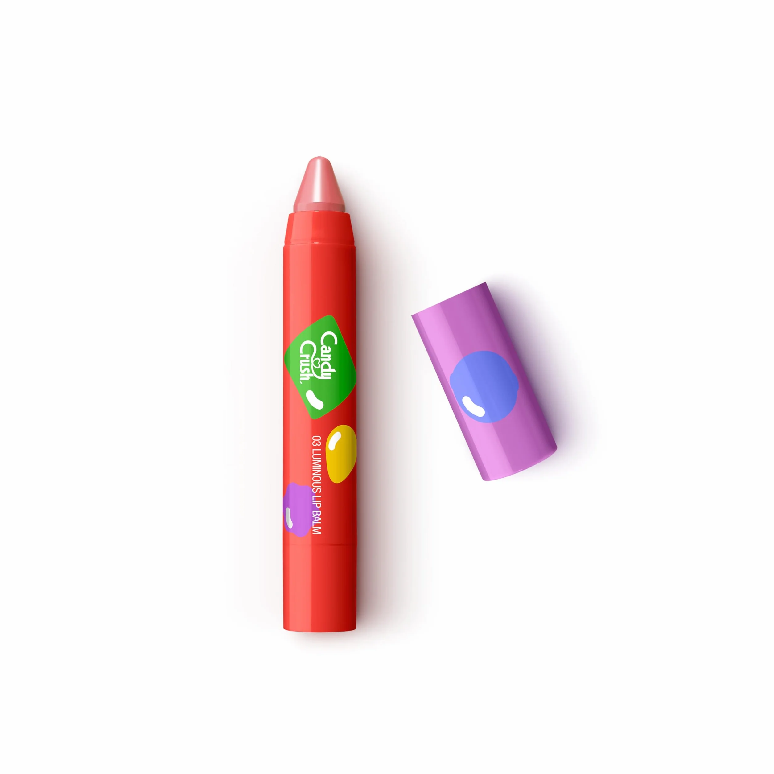 KIKO Milano Candy Crush™ Luminous Lip Balm 03, Balsam Do Ust O Pełnym Kolorze I Świetlistym Wykończeniu