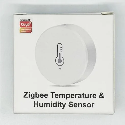 Inteligentny mini czujnik temperatury i wilgotności ZigBee Tuya Smart Life