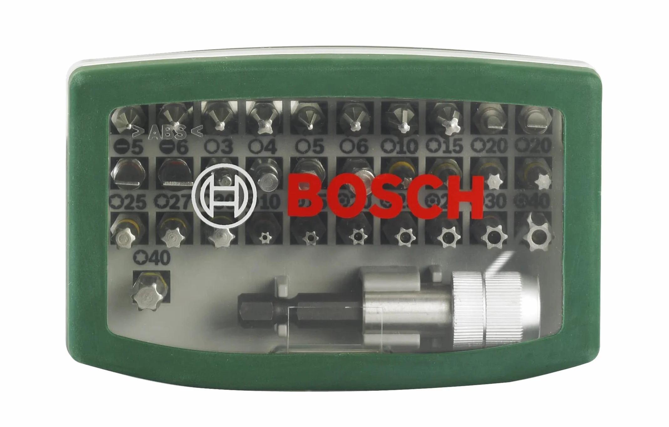 Bosch Professional 32-częściowy zestaw bitów do wkrętarek (bity PH, PZ, sześciokątne, T, TH, S, osprzęt do wiertarki i wkrętarki)