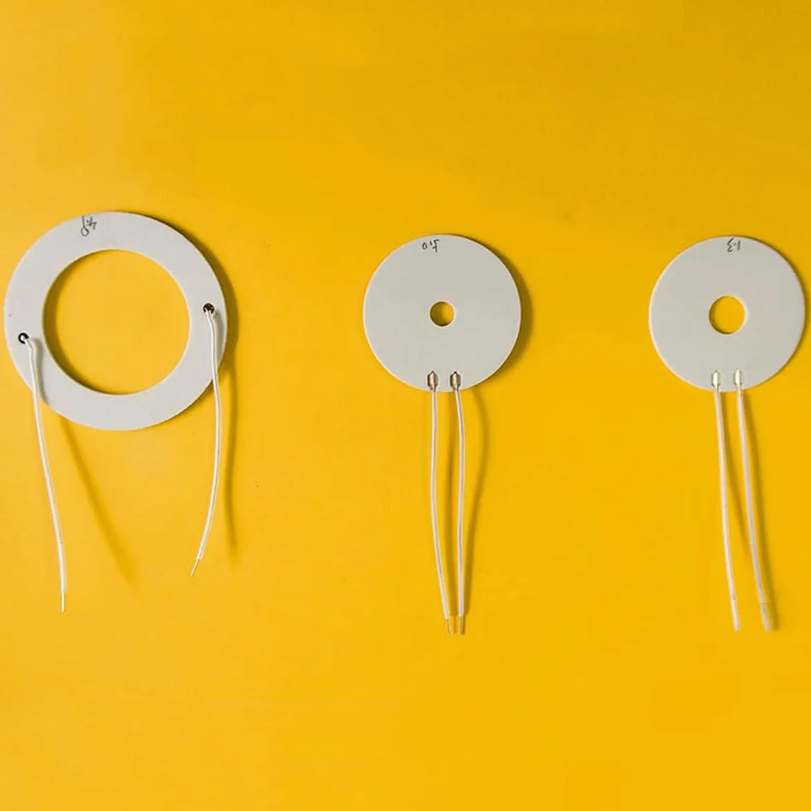 5Pcs Metal Ceramic Heating Ring, 92%-96% Alumina Ceramic Heater Element(7x14mm 24V)