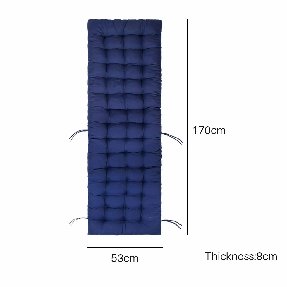 Poduszka do Patio Chaise Lounge Soft Sun Lounger na zewnątrz i wewnątrz