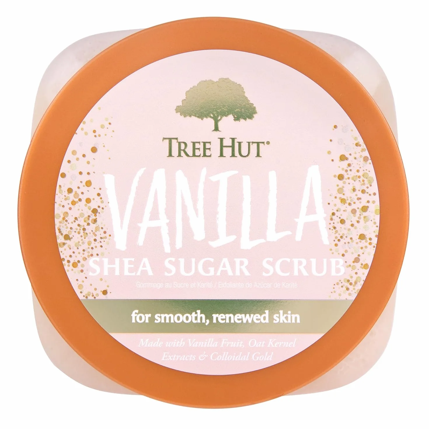 Tree Hut Peeling waniliowy z cukru shea
