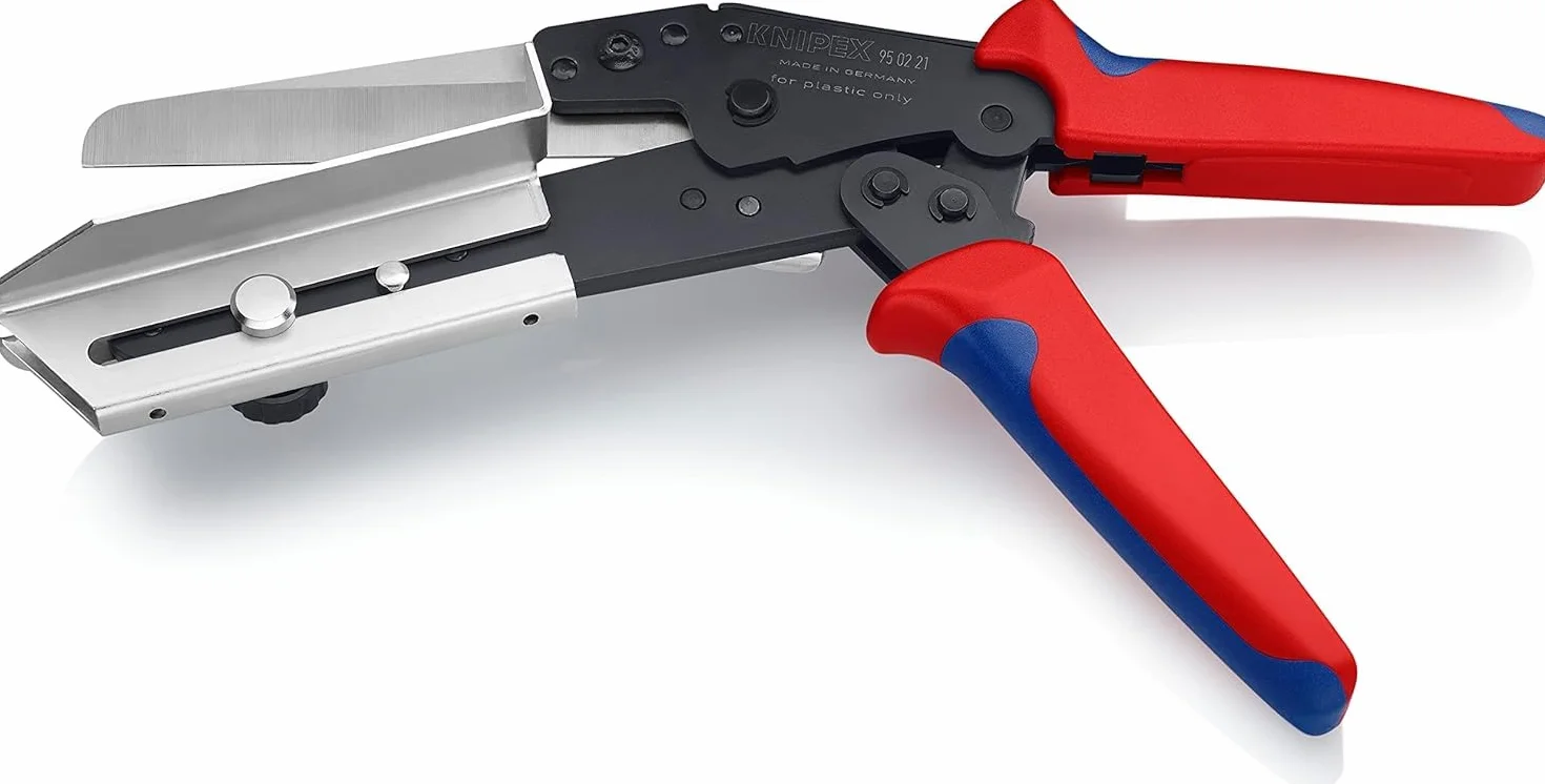 KNIPEX Nożyce do tworzywa sztucznego również do korytek kablowych z osłonkami wielokomponentowymi 275 mm, 95 02 21