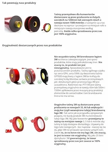3M VHB GPH110 Taśma dwustronna akrylowa 230C + zestaw do przygotowania powierzchni (25mmx3m)