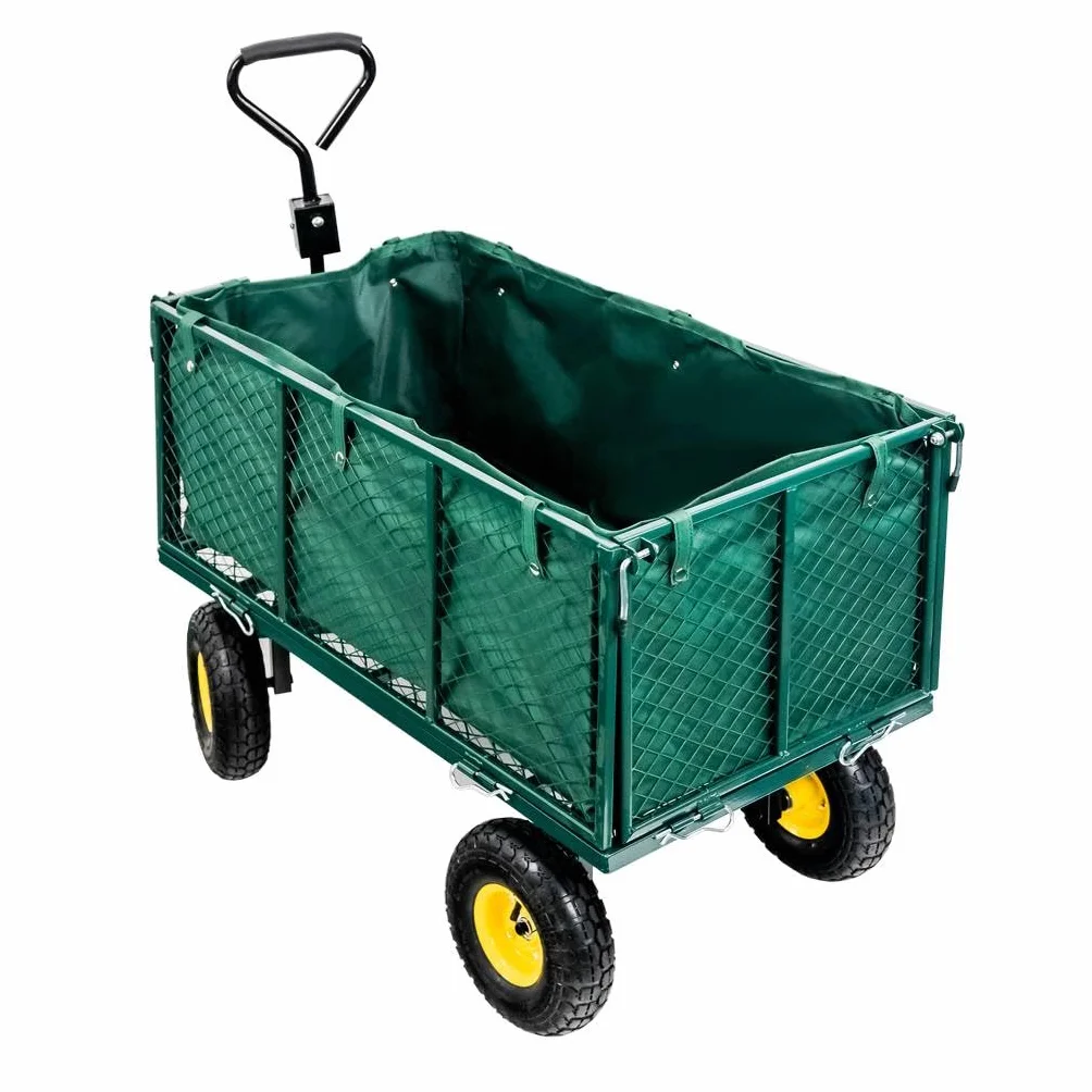 Mega-M Wózek ogrodowy transportowy składany 3W1 96x51x72 cm 500 kg