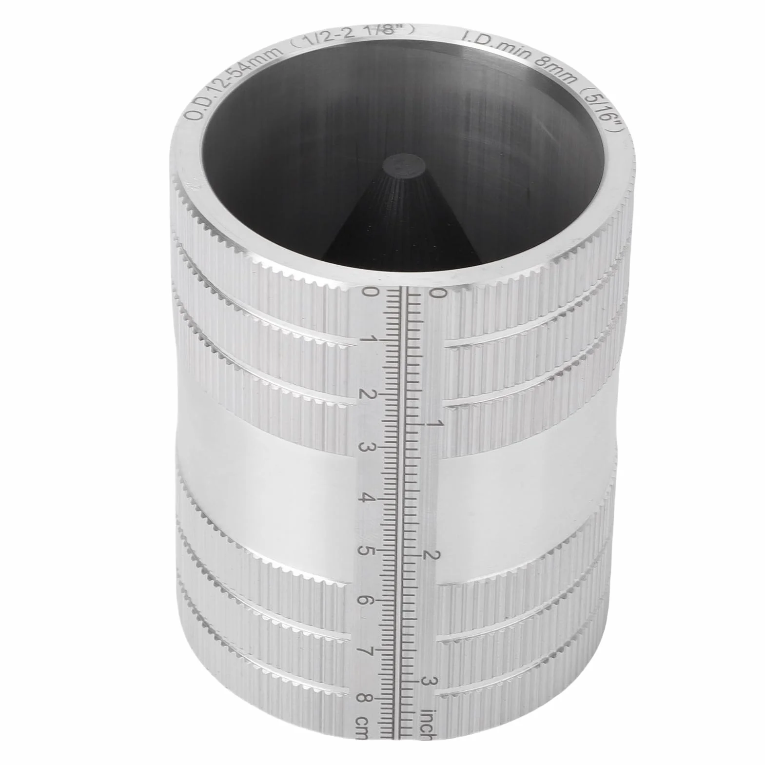 Goshyda Rozwiertak do Rur 12–54 Mm Wewnętrzny Zewnętrzny Gratownik, Narzędzie do Fazowania z podwójną skalą z 48 Ostrzami ze Stopu do Rur PVC z Miedzi i Stali Nierdzewnej