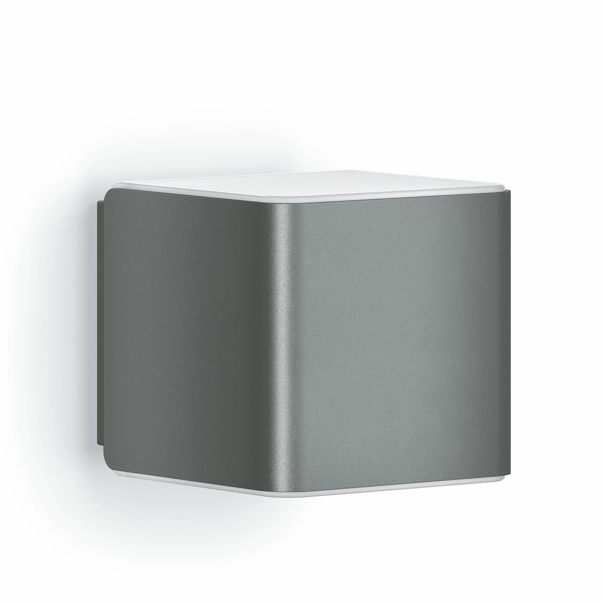 Steinel lampa zewnętrzna L 840 C antracytowa, kinkiet zewnętrzny LED, bez czujnika, możliwość połączenia w sieć przez aplikację Bluetooth, 9,1 W, ciepła biel