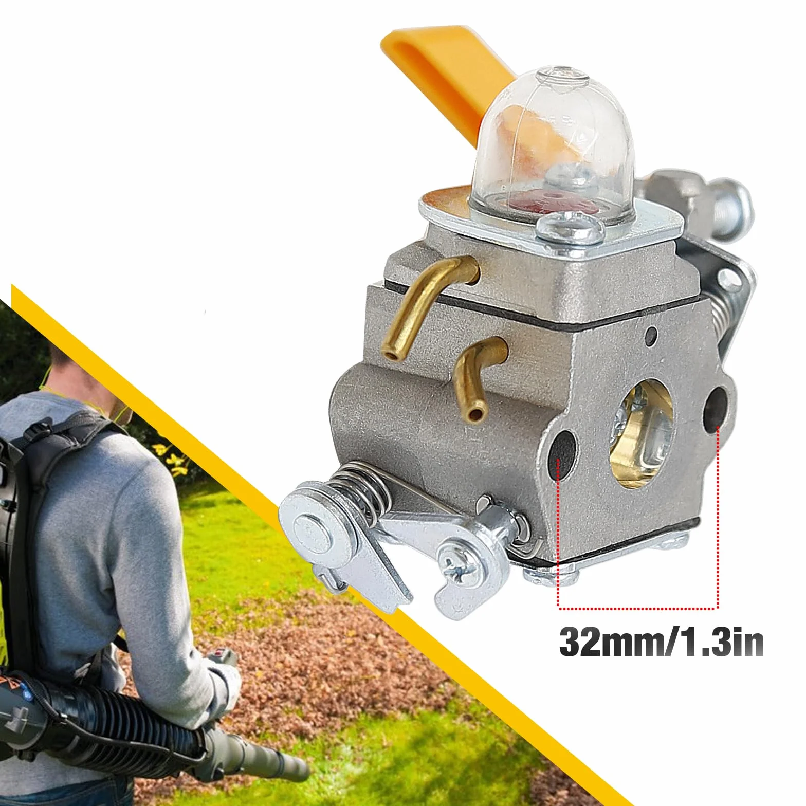 Gaźnik zamiennik do Ryobi Homelite SS26 SS30 CS30 CS26 25cc 26cc 30cc trymer dmuchawa chwastownik