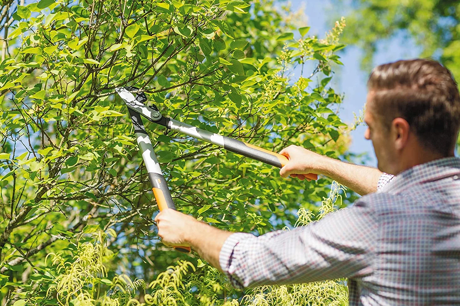 Fiskars Powergear X Sekator Ogrodniczy, Wielokolorowy, LX 98