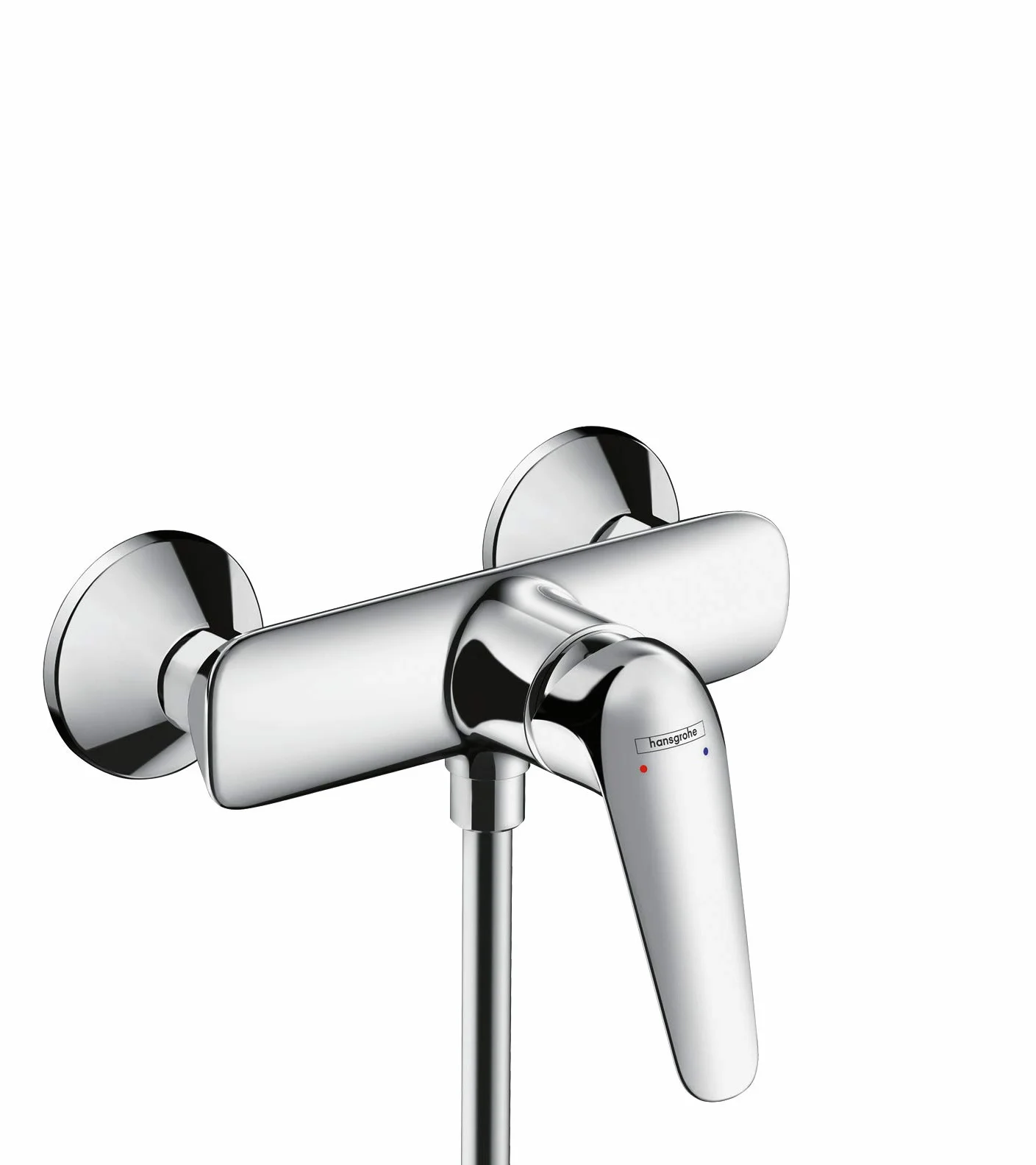 hansgrohe Novus Jednouchwytowa bateria prysznicowa montaż natynkowy chrom