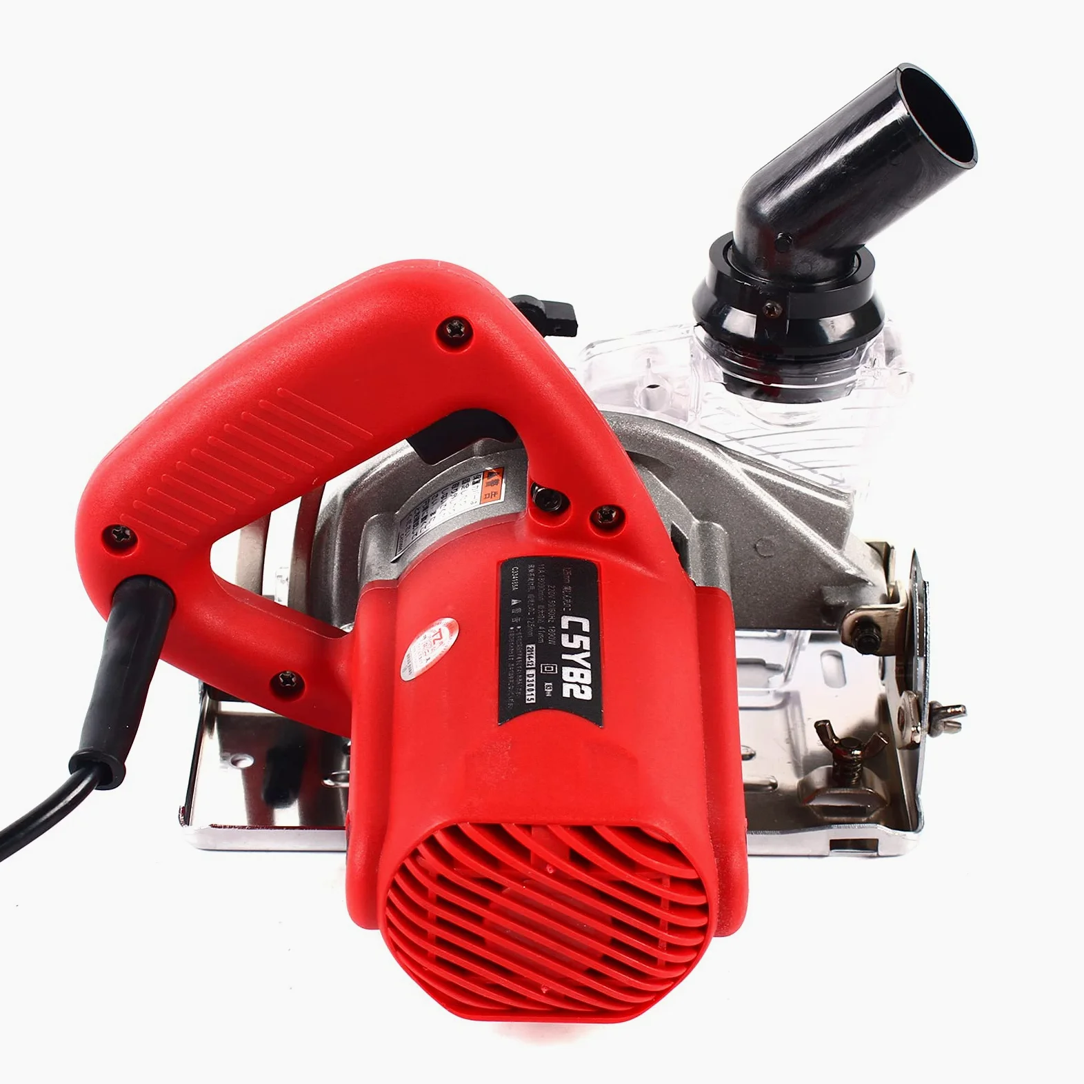 Bruzdownica szczelinowa 1800 W, 1800 W, 18000 obr./min, do muru z brzeszczotami 125 mm, regulowana regulacja płytek ceramicznych, maszyna do cięcia cegieł, betonu, marmuru (maks. 41 mm)