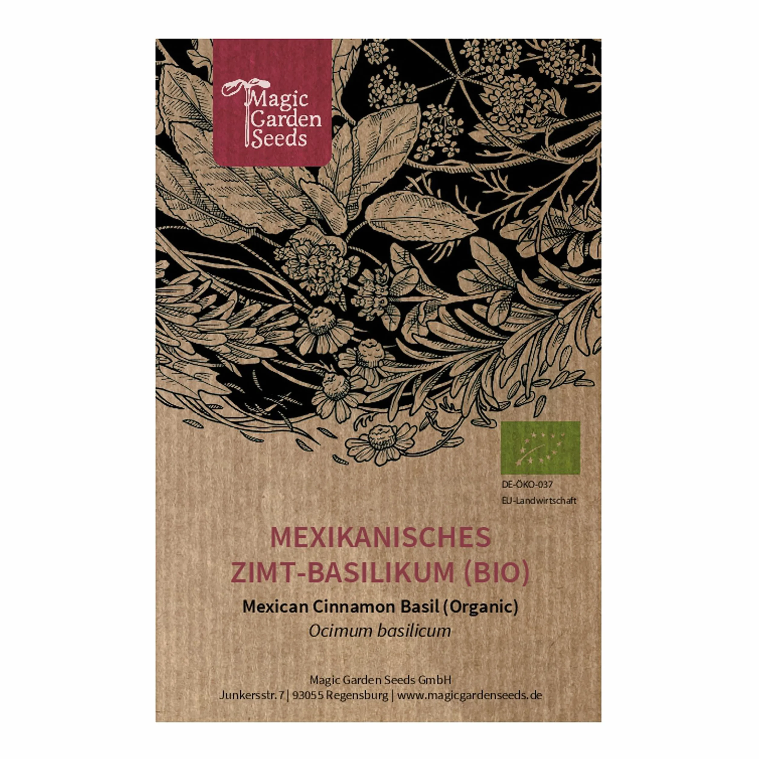 Bazylia cynamonowa meksykańska organiczna - ok. 400 nasion