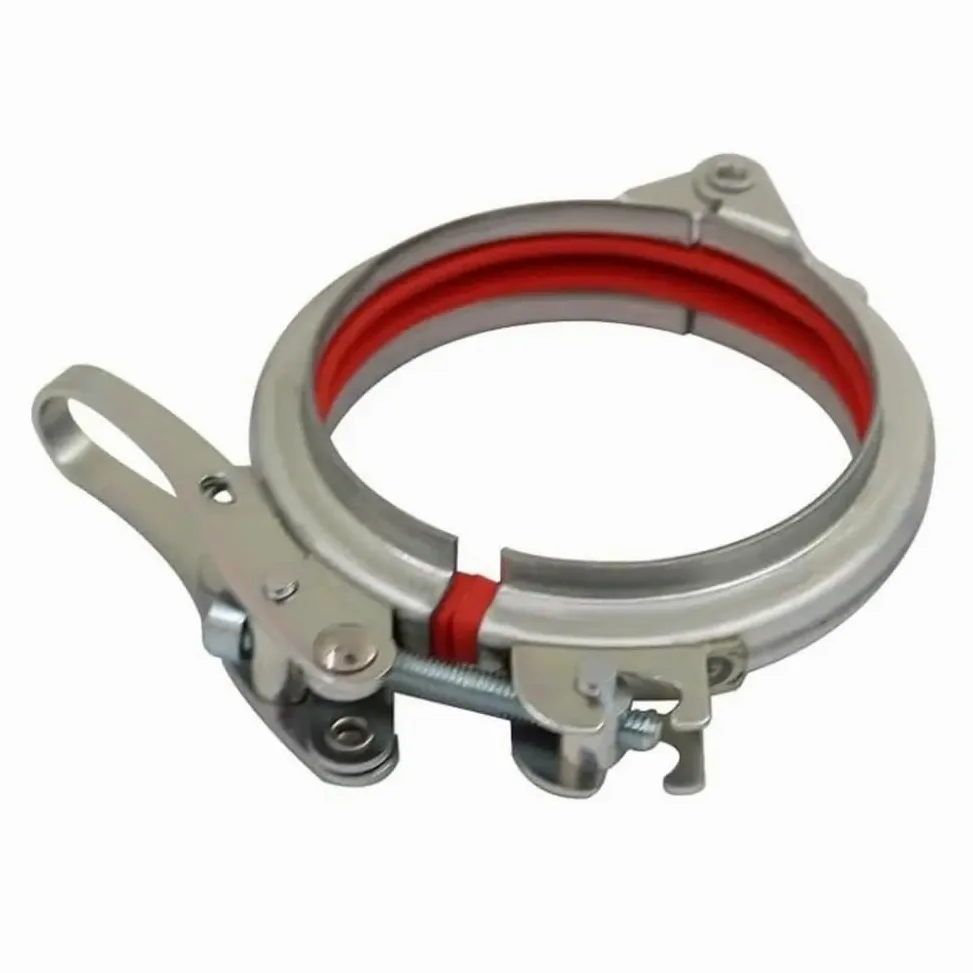 Wytrzymała opaska zaciskowa do węża ze stali ocynkowanej z gumową wyściółką do bezpiecznych połączeń rurowych do HVAC, motoryzacji i hydrauliki (80 mm)