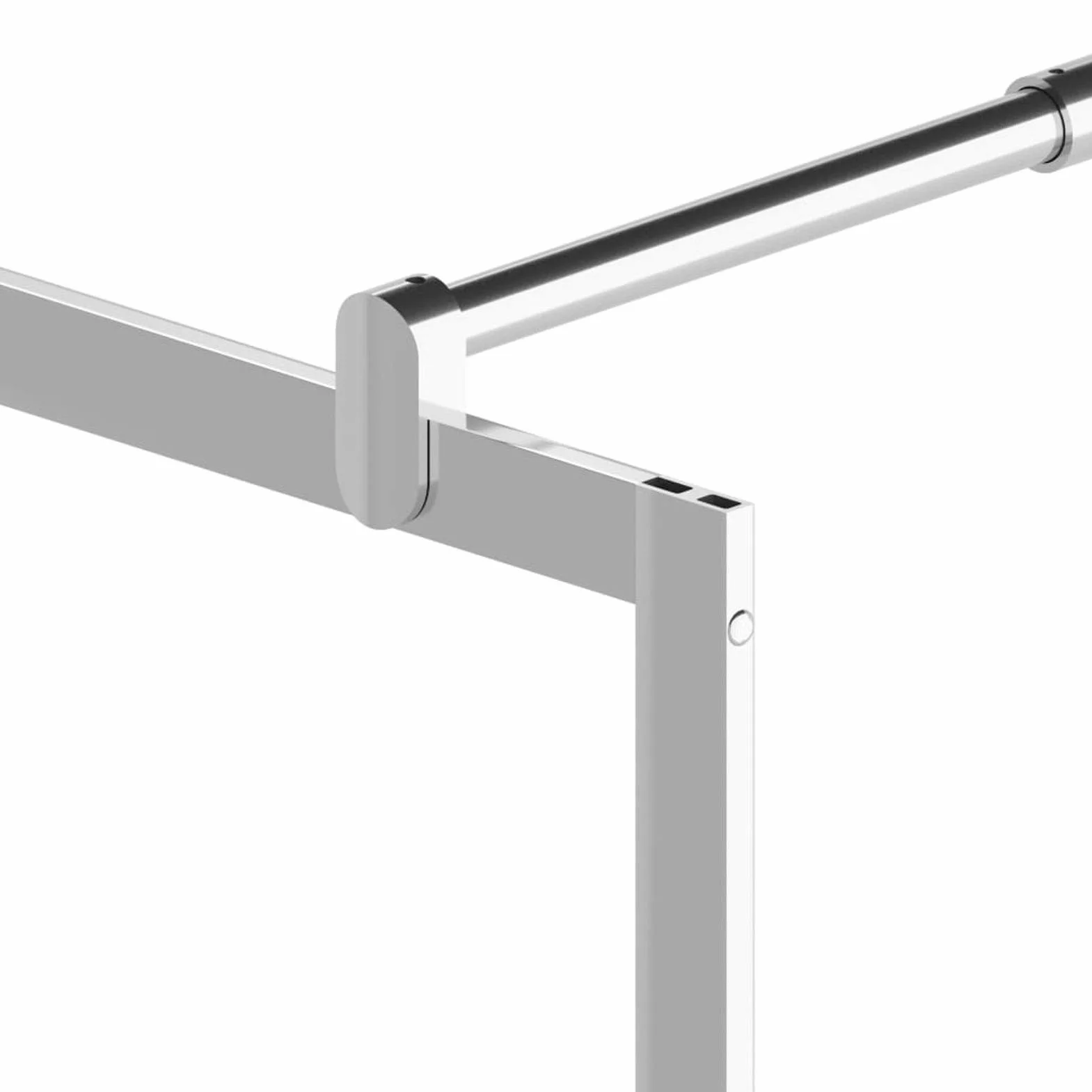 Ściana prysznicowa z półmatowym szkłem ESG 90 x 195 cm - nad wanną kabiną prysznicową w ramie drzwi hartowane bezpieczne przezroczyste szkło panel łazienka ekrany łazienkowe