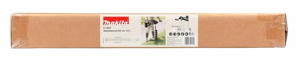 Makita E-13627 świder ziemny i trzpień 60 x 800 mm