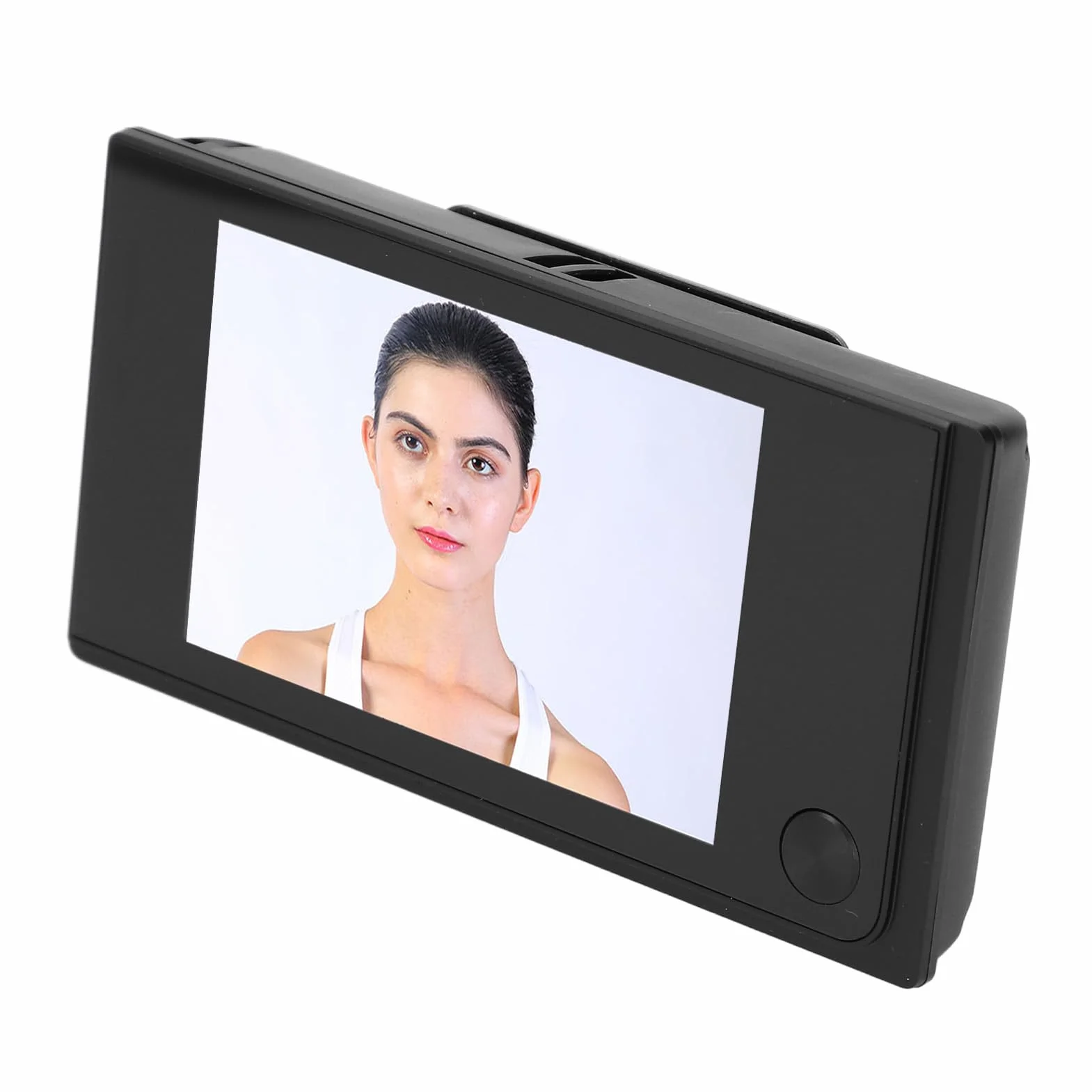 Cyfrowy Wizjer do Drzwi z Kolorowym Ekranem LCD 3,5 Cala, Dzwonek do Drzwi z Wizjerem, Kamera na podczerwień z Szerokokątnym Kątem 120° 1 MP dla Bezpieczeństwa w Domu