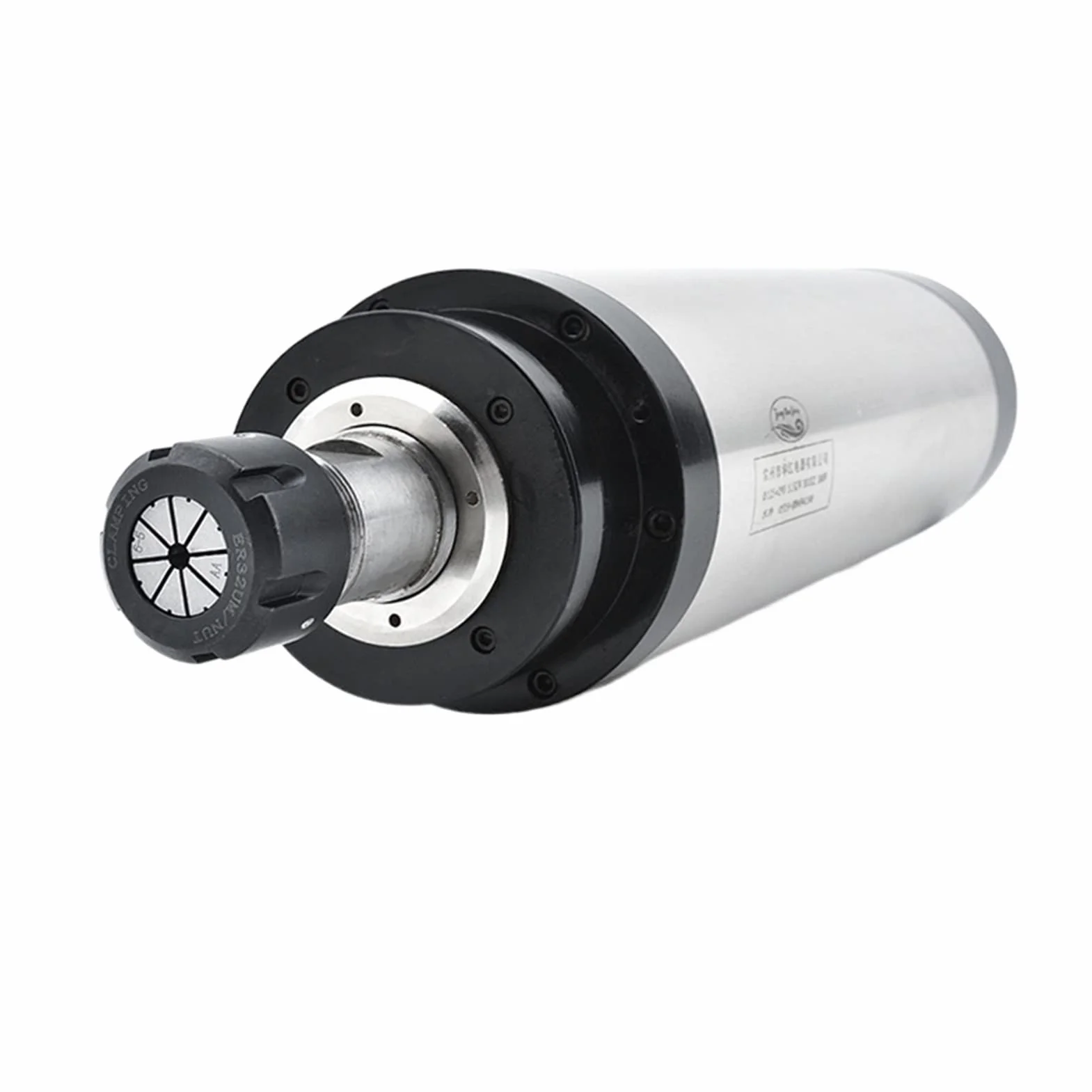 Silnik Wrzeciona, 5. kW. Silnik wrzeciona chłodzonym wodą 38 0V 125mm. Średnica ER25 / ER30. Dla maszyny routera CNC(ER32)