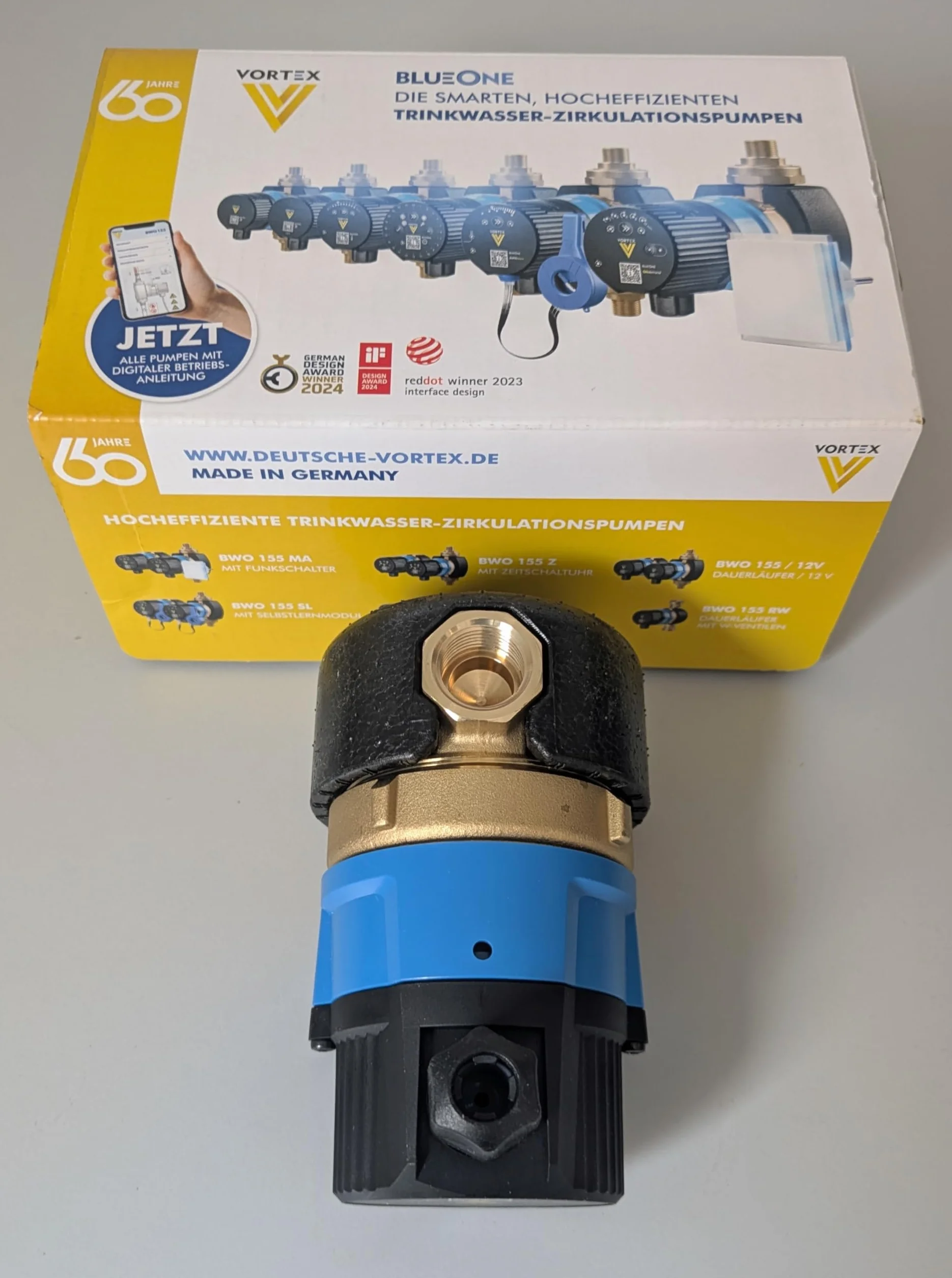 Vortex BlueOne BWO 155 R pompa obiegowa
