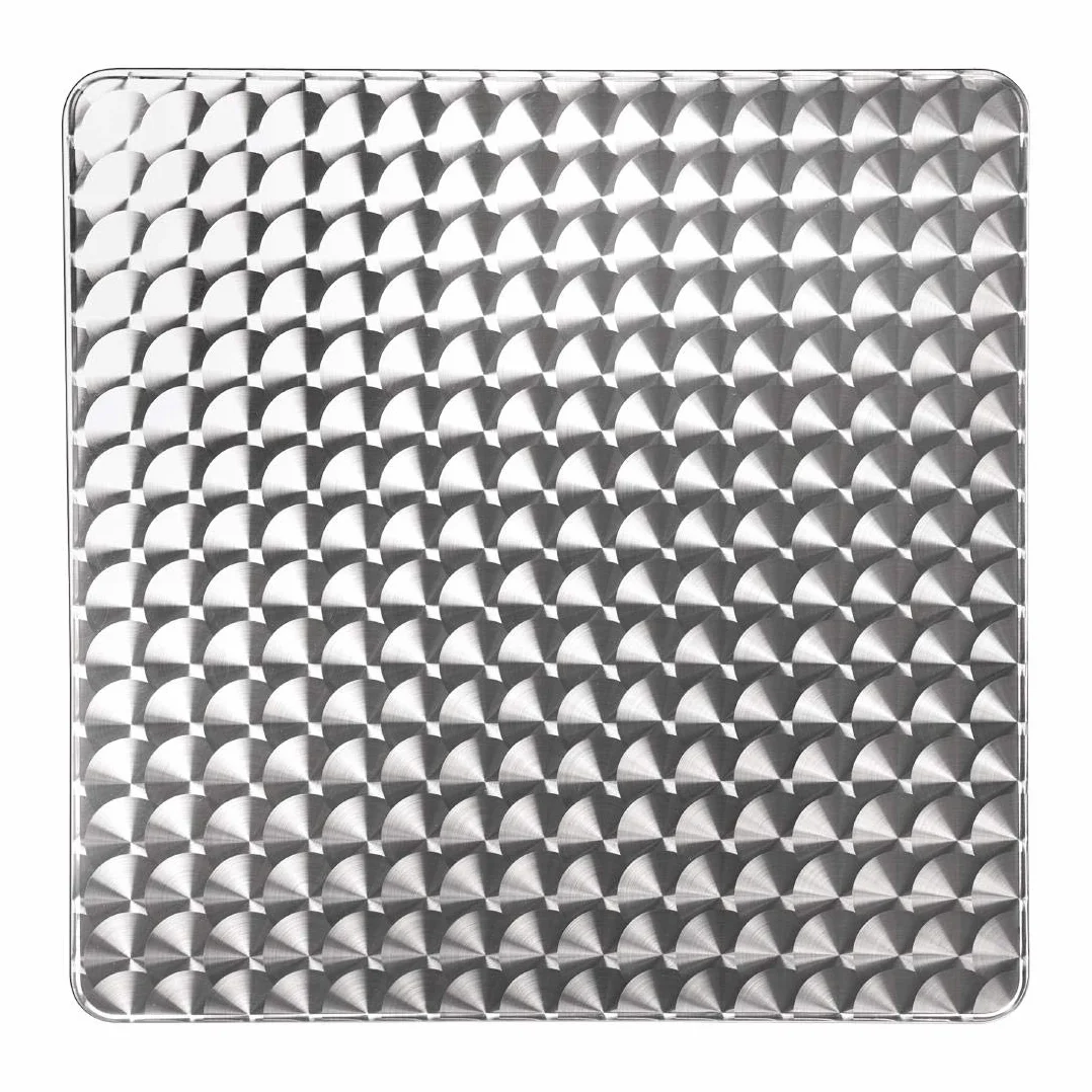 Bolero Kwadratowy stół z klapką ze stali nierdzewnej 720 x 600 x 600 mm restauracja bar kawiarnia
