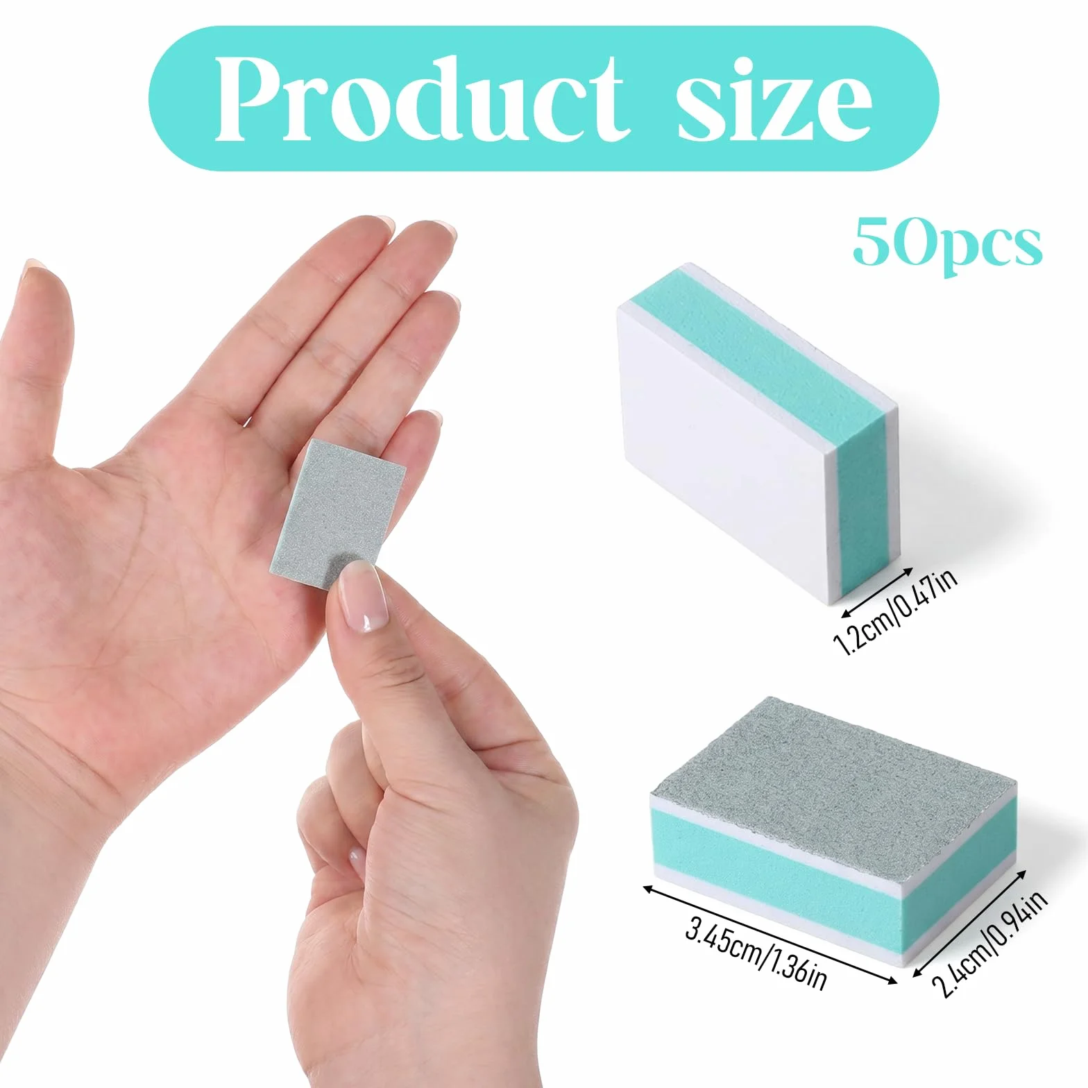 Mini bufory do paznokci, ziarnistość 1000/4000, dwustronne mini bufory do paznokci, mały blok polerski do paznokci naturalnych, narzędzia do manicure do salonu domowego