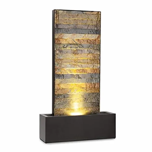 Blumfeldt Raincastle fontanna ogrodowa IPX8 12 LED pompa 8 W ocynkowany metal