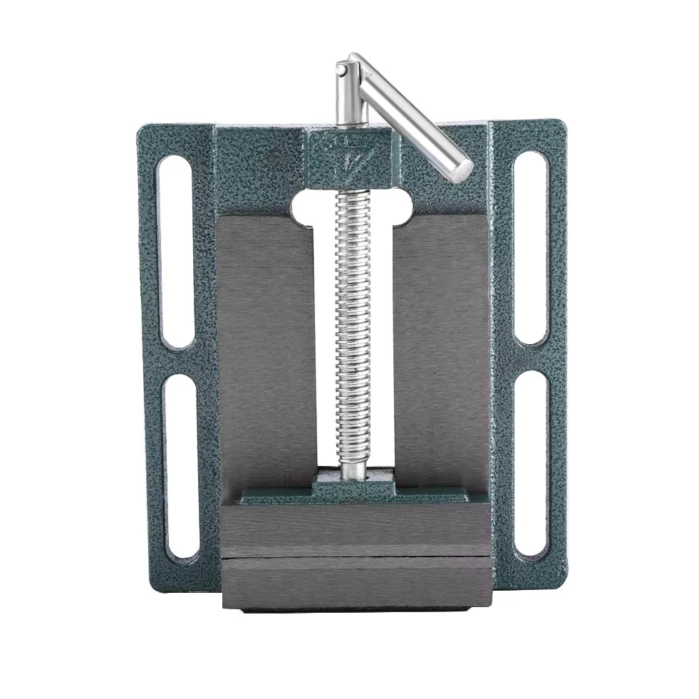 6" Heavy Duty Machine Vise With Wide Jaws For Stable Milling And