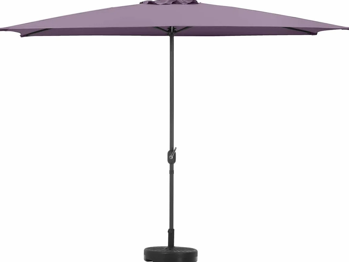 Parasol ogrodowy Sol 2 kwadratowy 2 x 3 m fioletowy