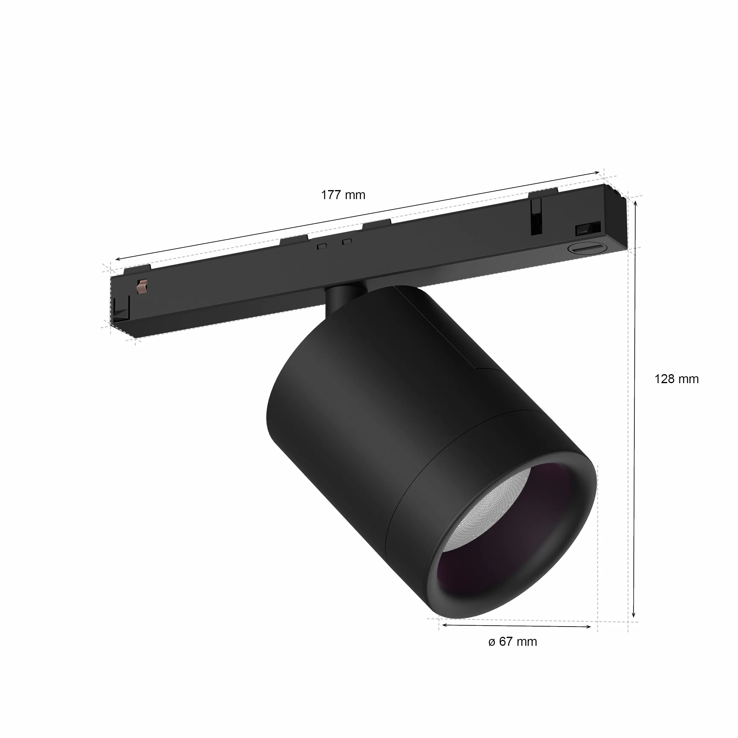 Philips Hue White and color ambiance Reflektor Perifo (czarny)