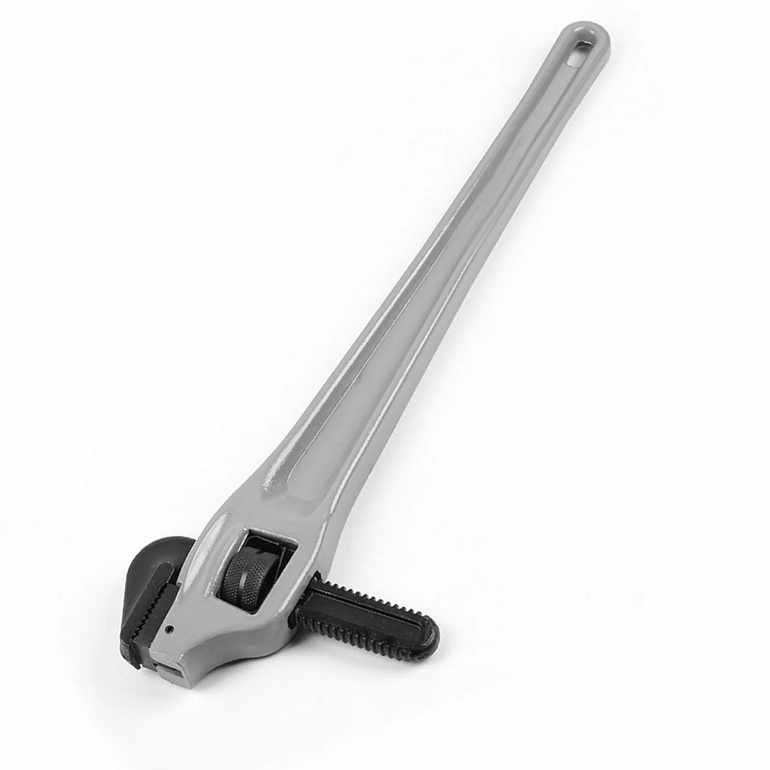 Eujgoov Wytrzymały Aluminiowy Klucz Odgięty do Rur Regulowany Klucz Hydrauliczny z pływającą szczęką hakową dla Profesjonalnych Monterów Rur i Majsterkowiczów (24 cale)