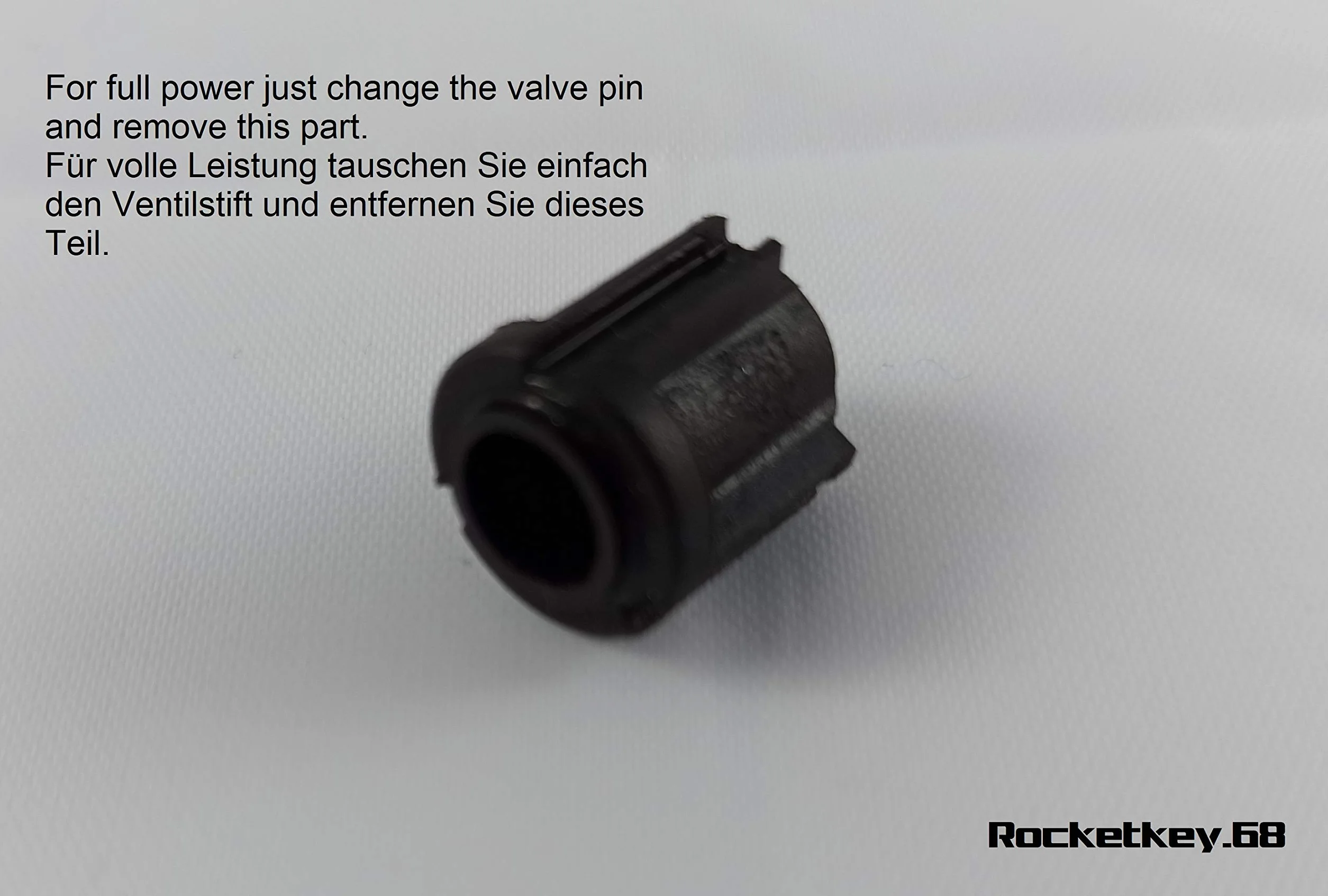Rocketkey.50 zawór HDR50 Revolver 16 Joule Full Power valve tuning