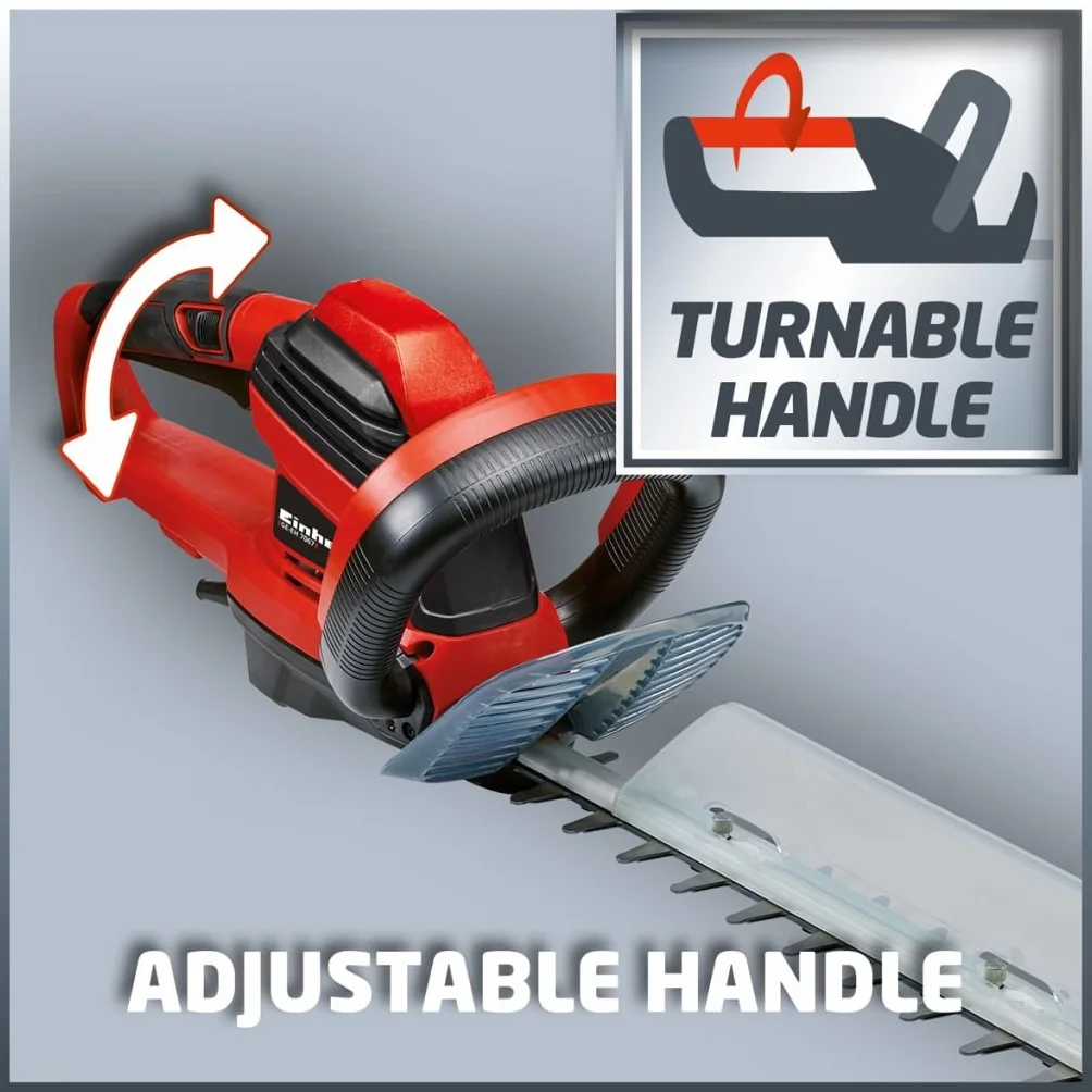 Einhell GE-PH 2555 A Nożyce do Żywopłotu 67 cm 30 mm Czarny Czerwony