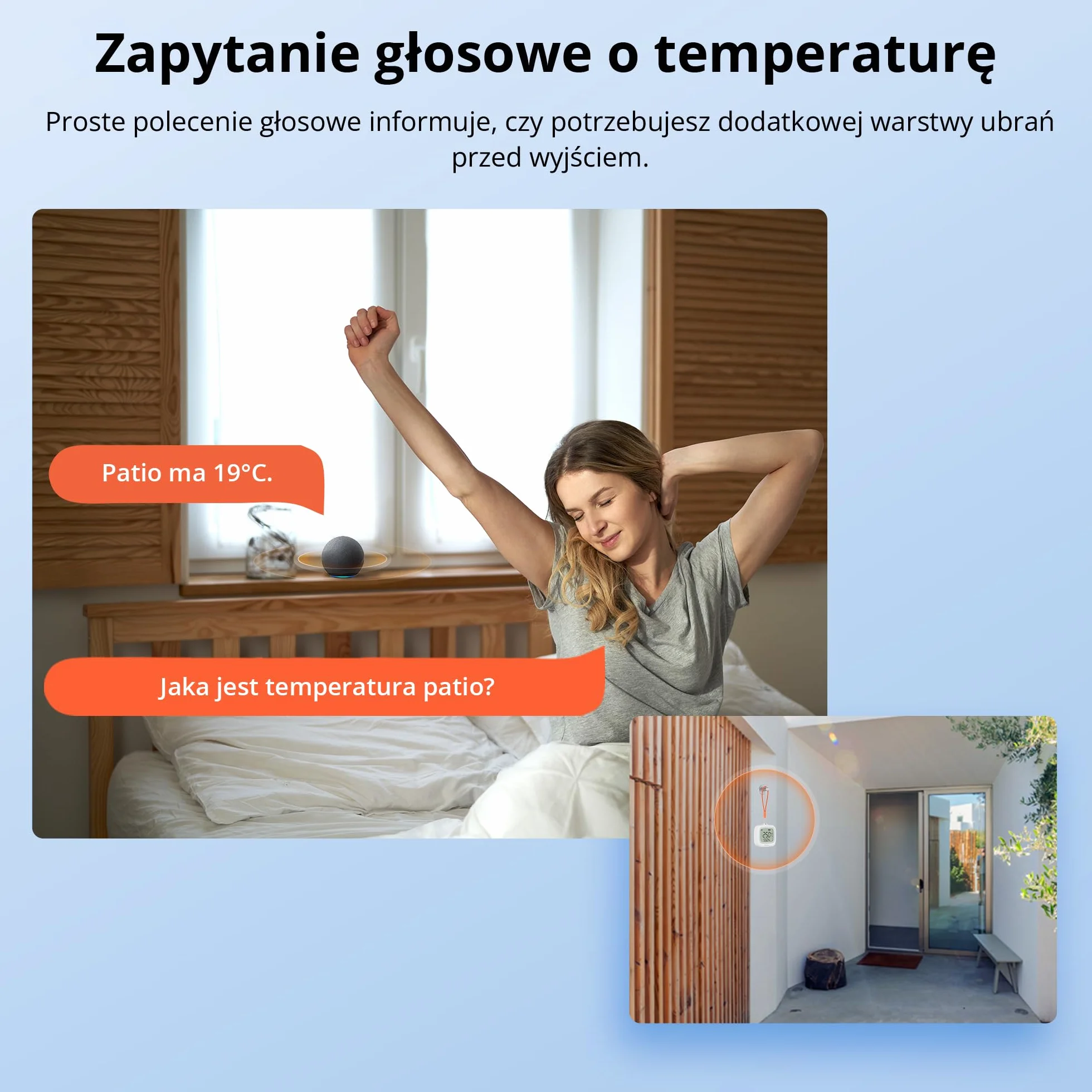 SONOFF SNZB-02WD IP65 Zigbee Sensor Temperatury i Wilgotności wodoodporny