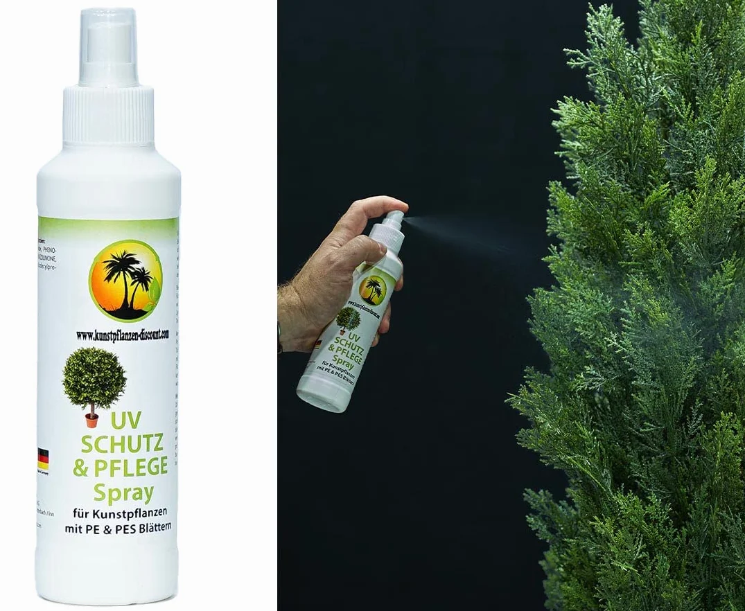 Spray z ochroną UV 250ml Emulsja do pielęgnacji sztucznych roślin PE PES