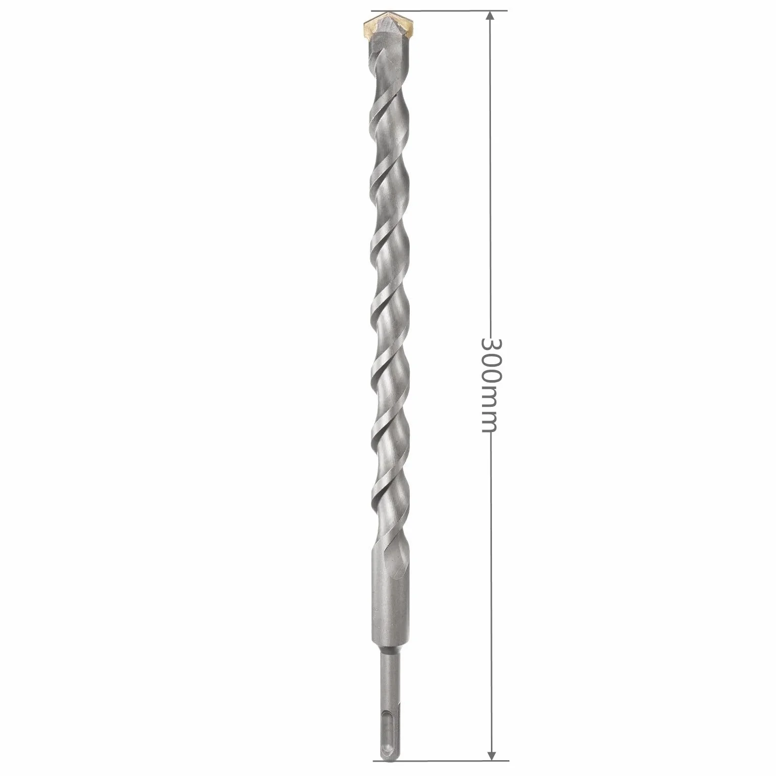 Wiertło do muru SDS Plus 300 mm - 6–25 mm wiertło udarowe z węglików spiekanych do betonu, 1 szt.(25mm)