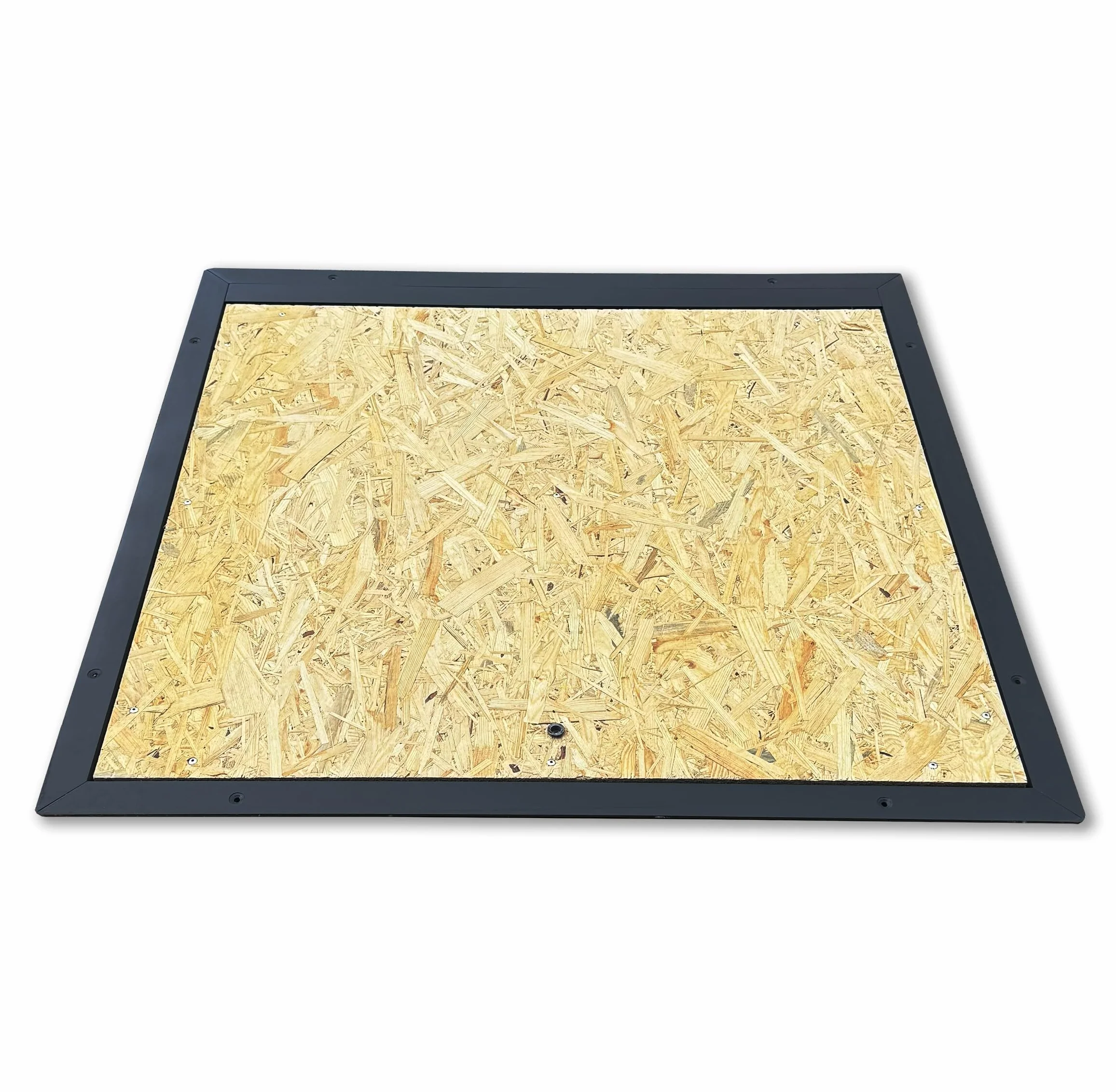 Właz Podłogowy do Piwnicy z Wodoodporną Płytą OSB - 1050 x 1050 mm - Gotowy do Chodzenia - Gotowy pod Laminat - Gotowy dla Ciebie
