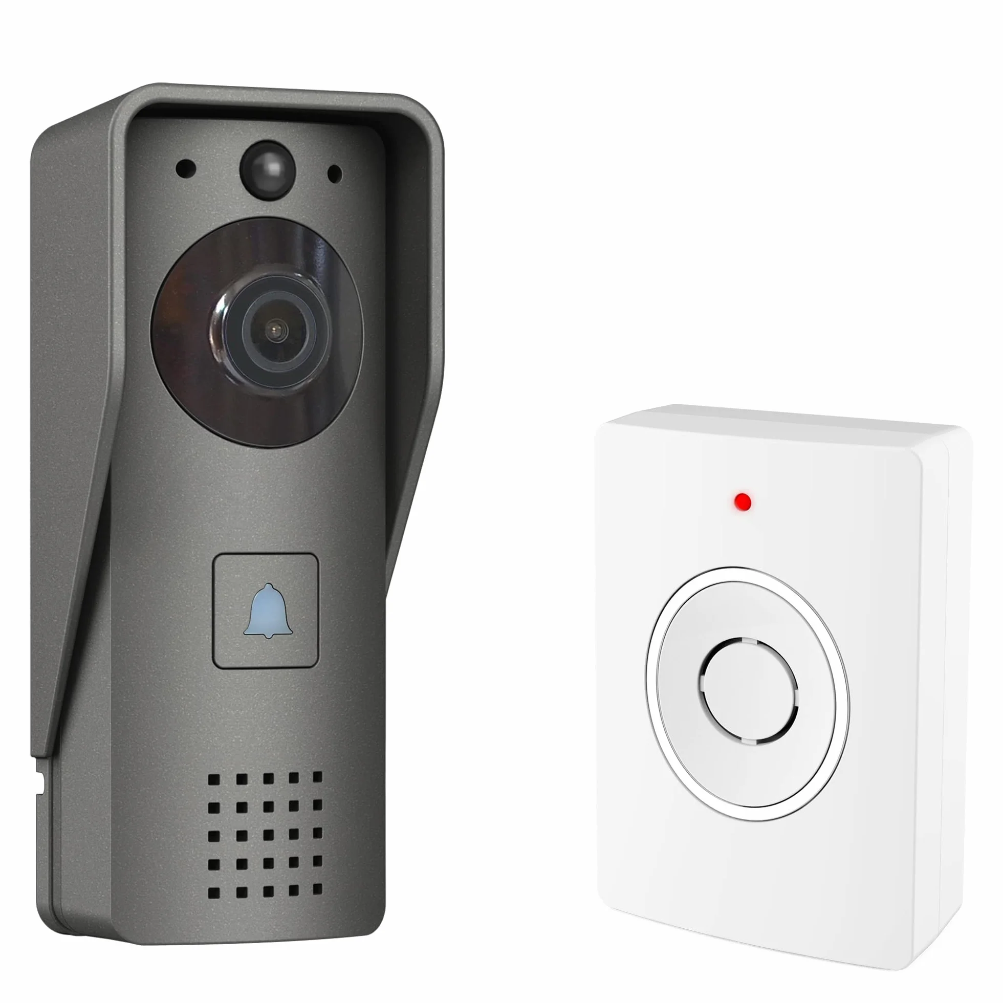 Inteligentny wideodomofon PNI House 910 WiFi HD, P2P, sterowanie elektryczne, inteligentny z innymi produktami kompatybilnymi z Tuya