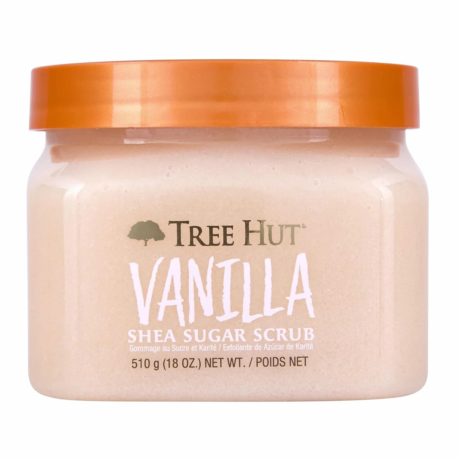 Tree Hut Peeling waniliowy z cukru shea